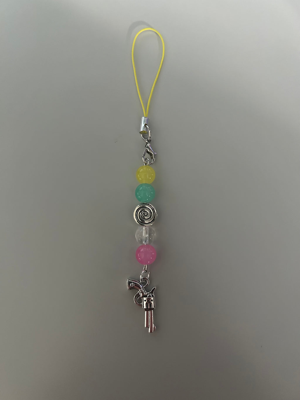 Cyberpunk 2077 inspired handmade phone charm