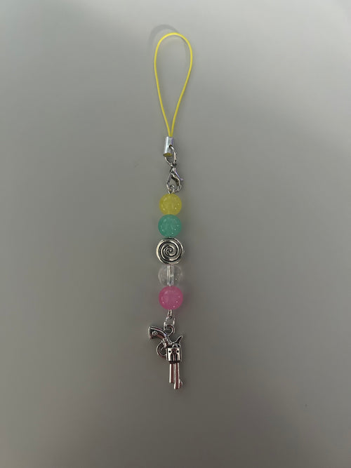 Cyberpunk 2077 inspired handmade phone charm