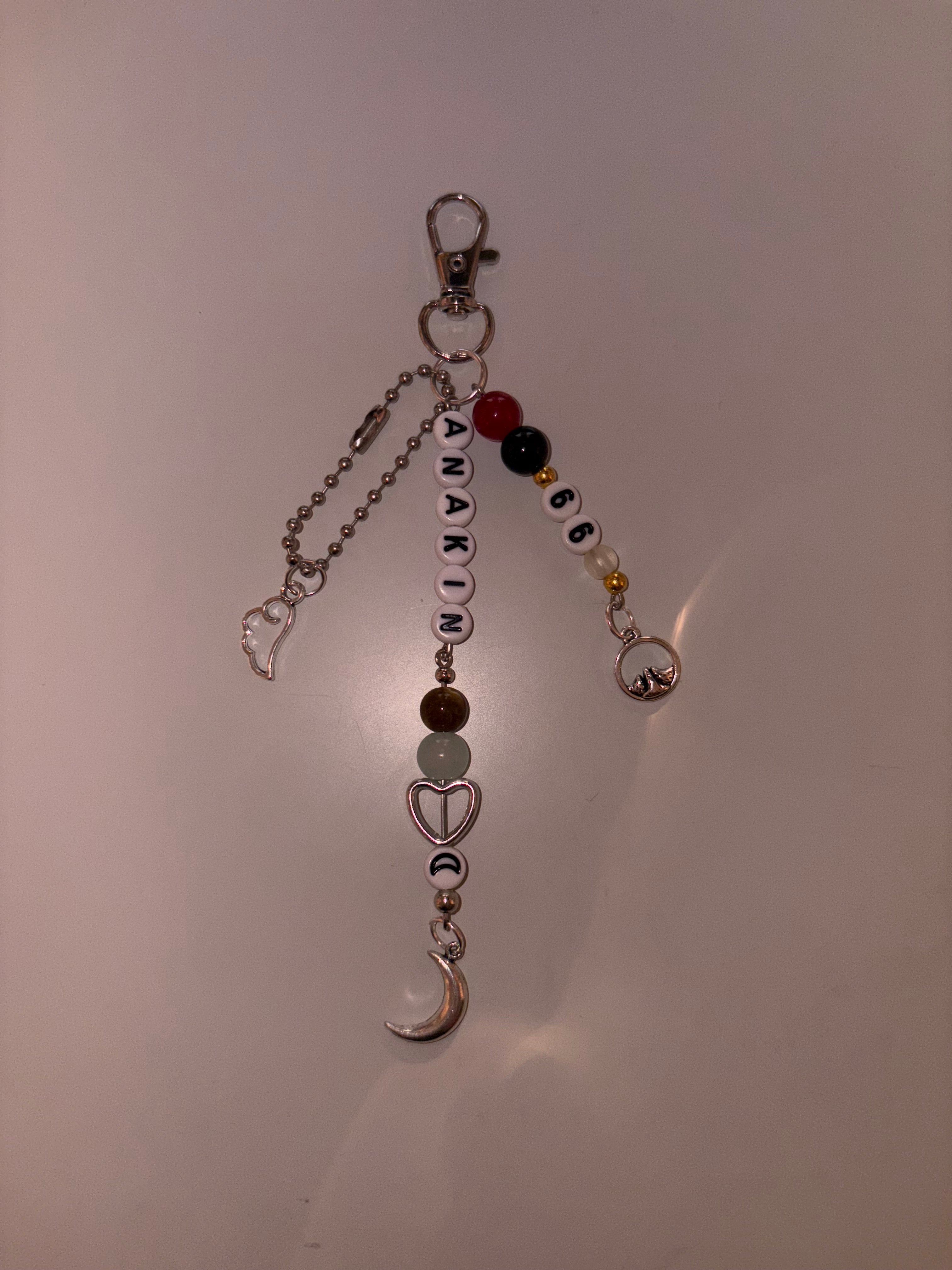 Anakin Skywalker Star Wars inspired handmade keychain