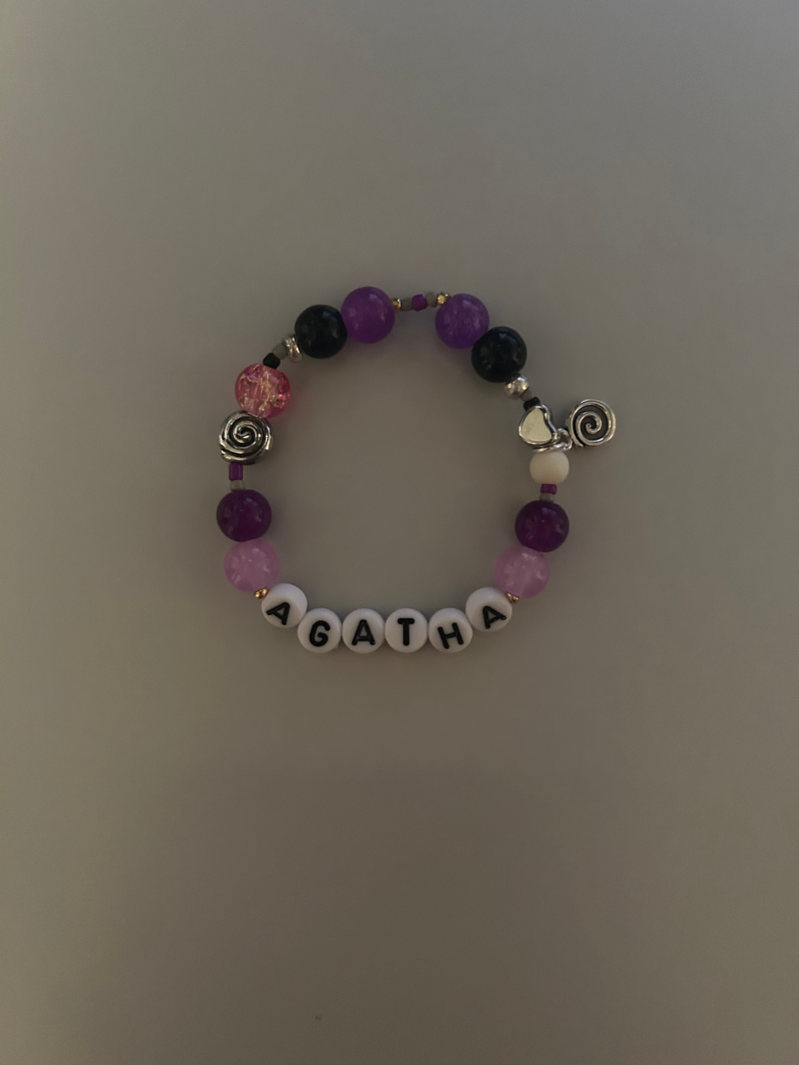 Agatha Harkness Agatha All Along inspired handmade bracelet
