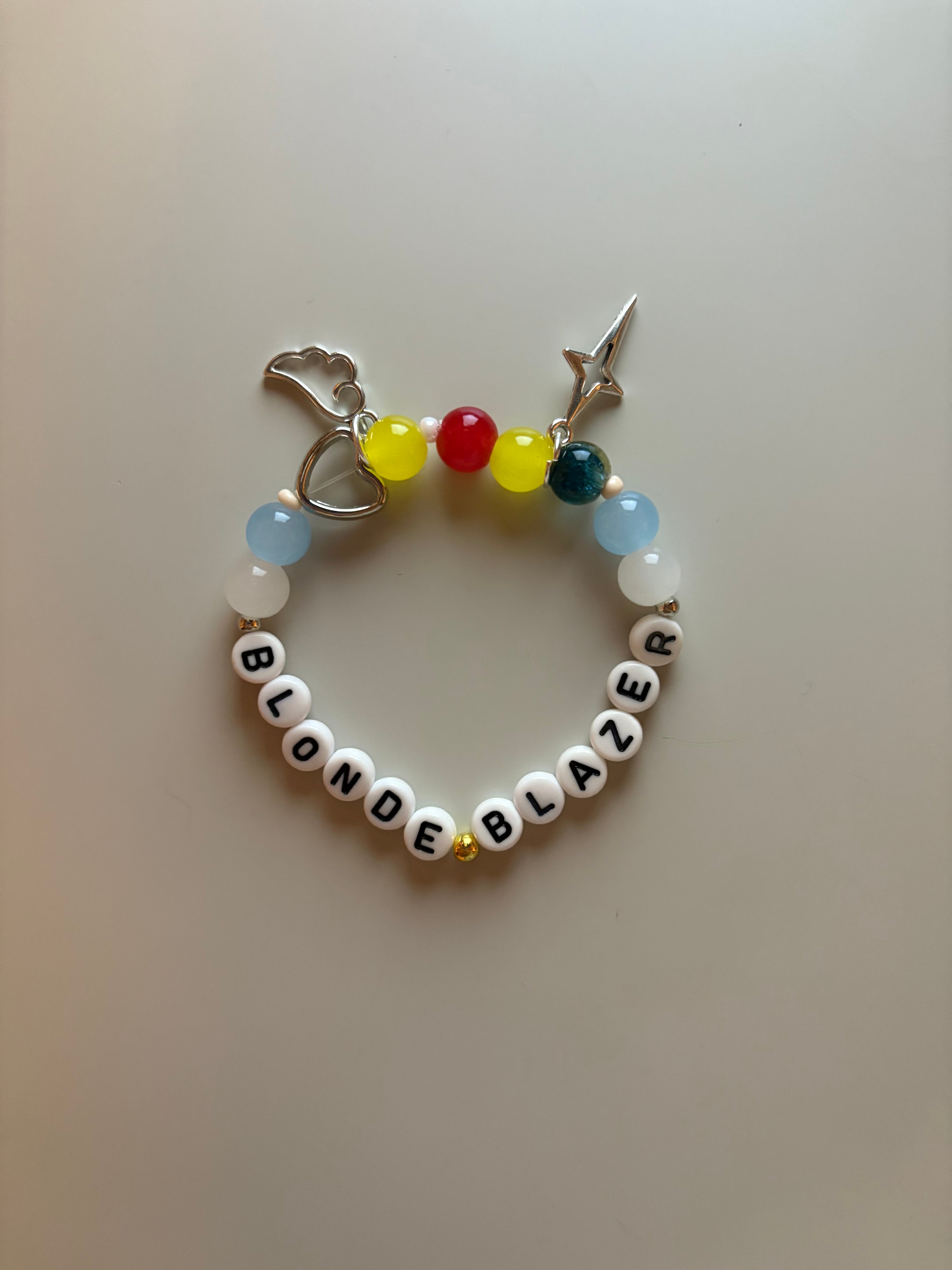 Blonde Blazer Dispatch inspired handmade bracelet