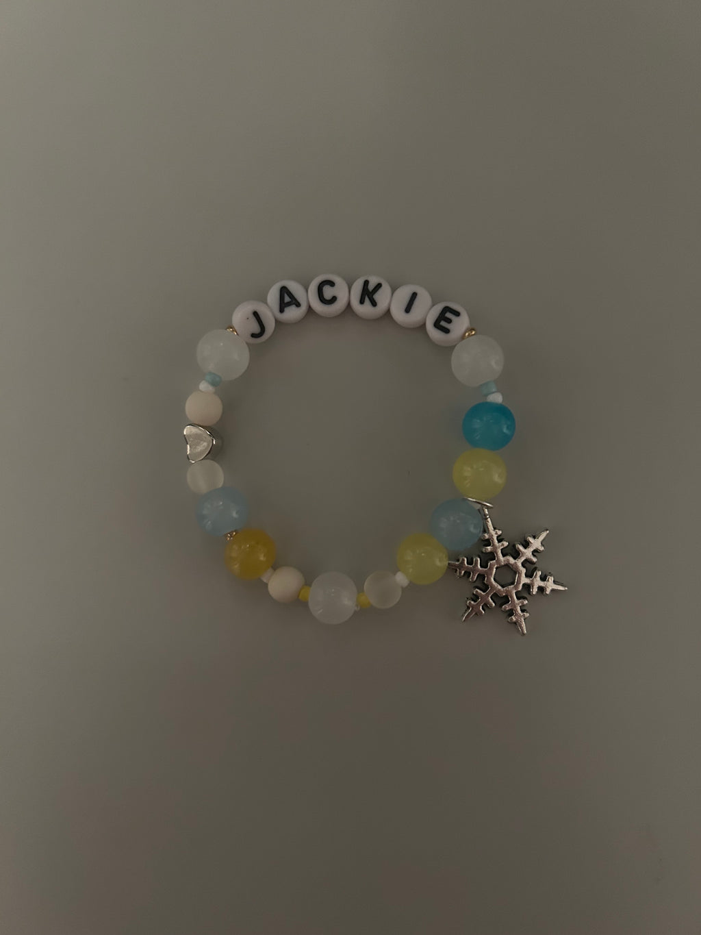 Jackie Yellowjackets inspired handmade bracelet