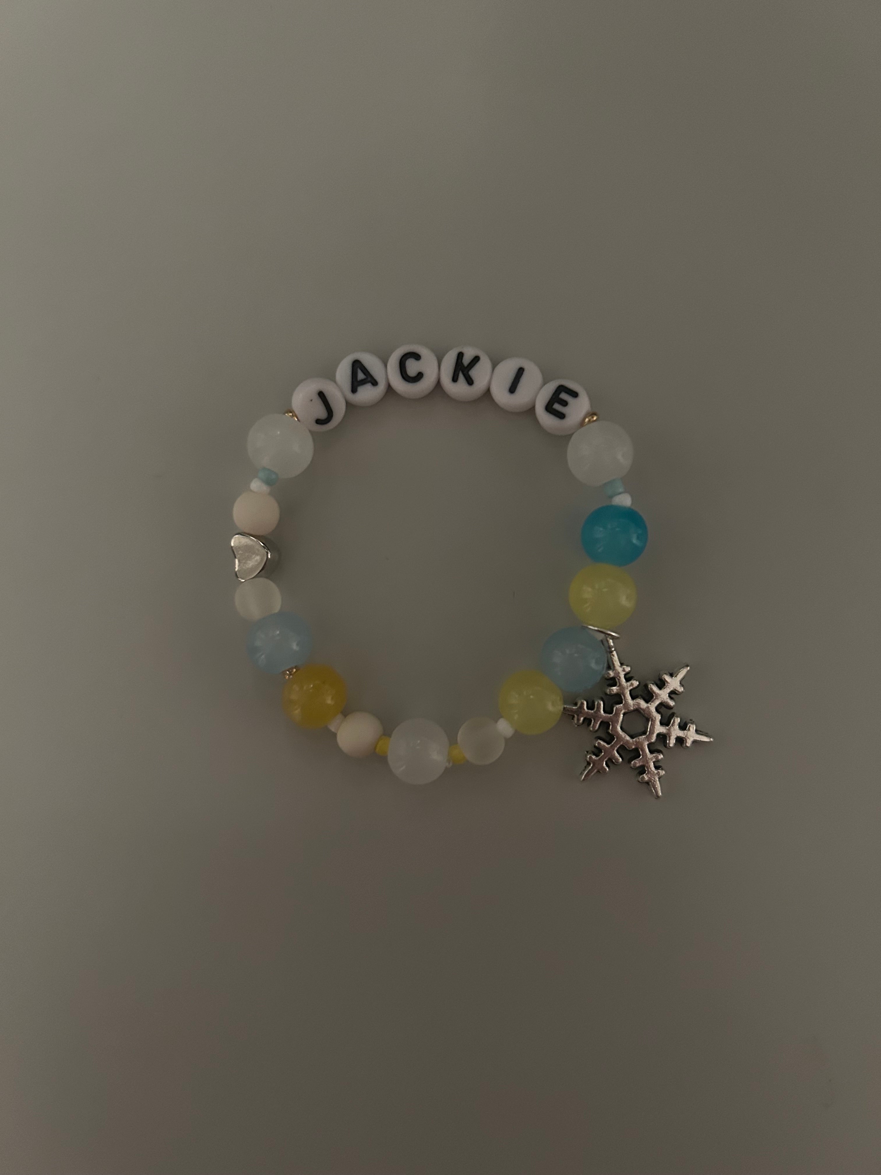 Jackie Yellowjackets inspired handmade bracelet