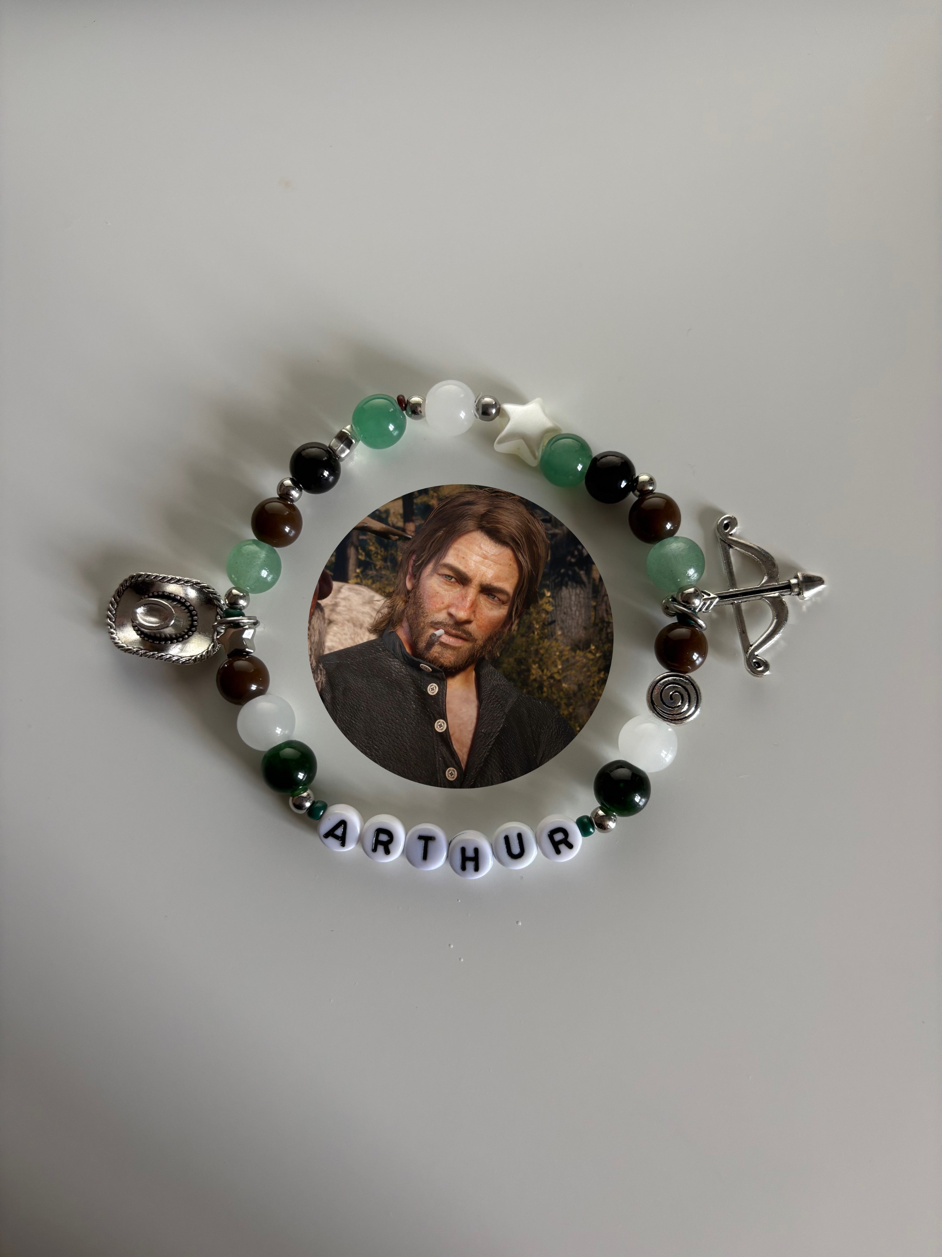 Arthur Morgan custom x Joel inspired handmade bracelet