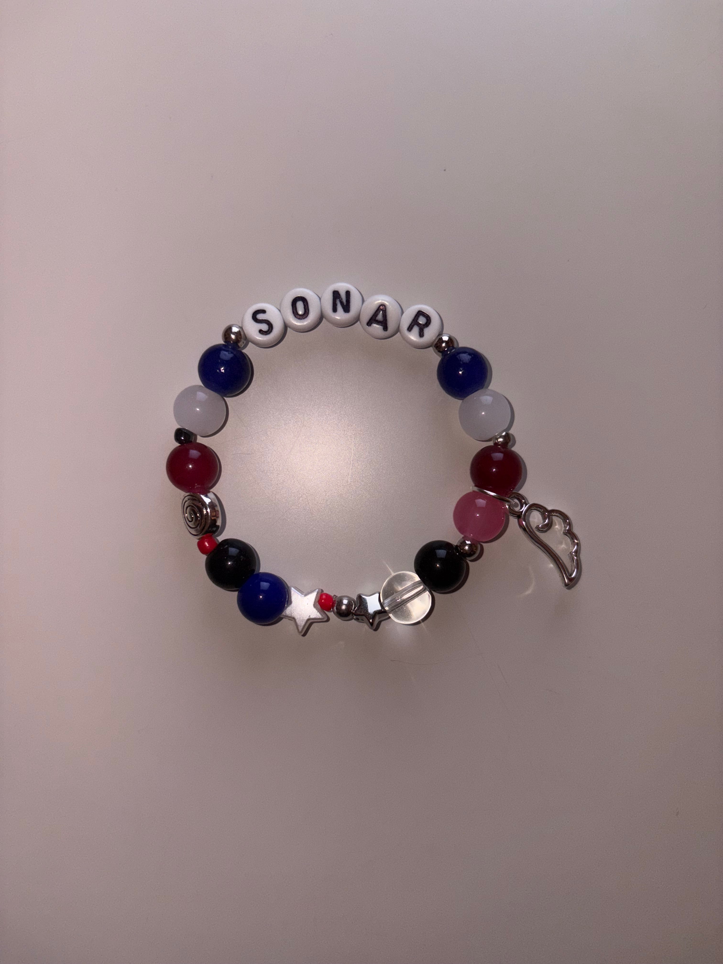 Sonar Dispatch inspired handmade bracelet