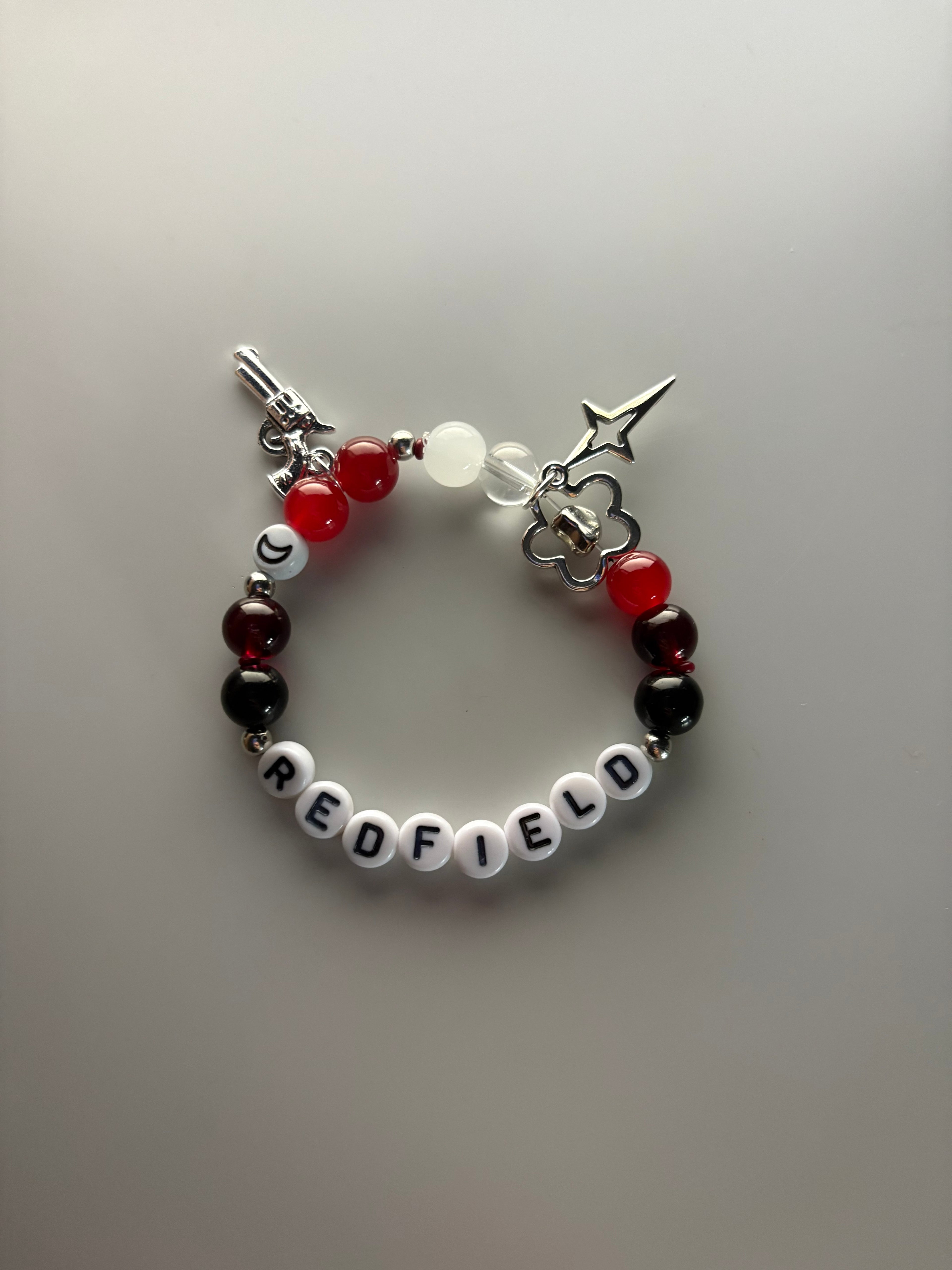 Claire Redfield Resident Evil inspired handmade bracelet