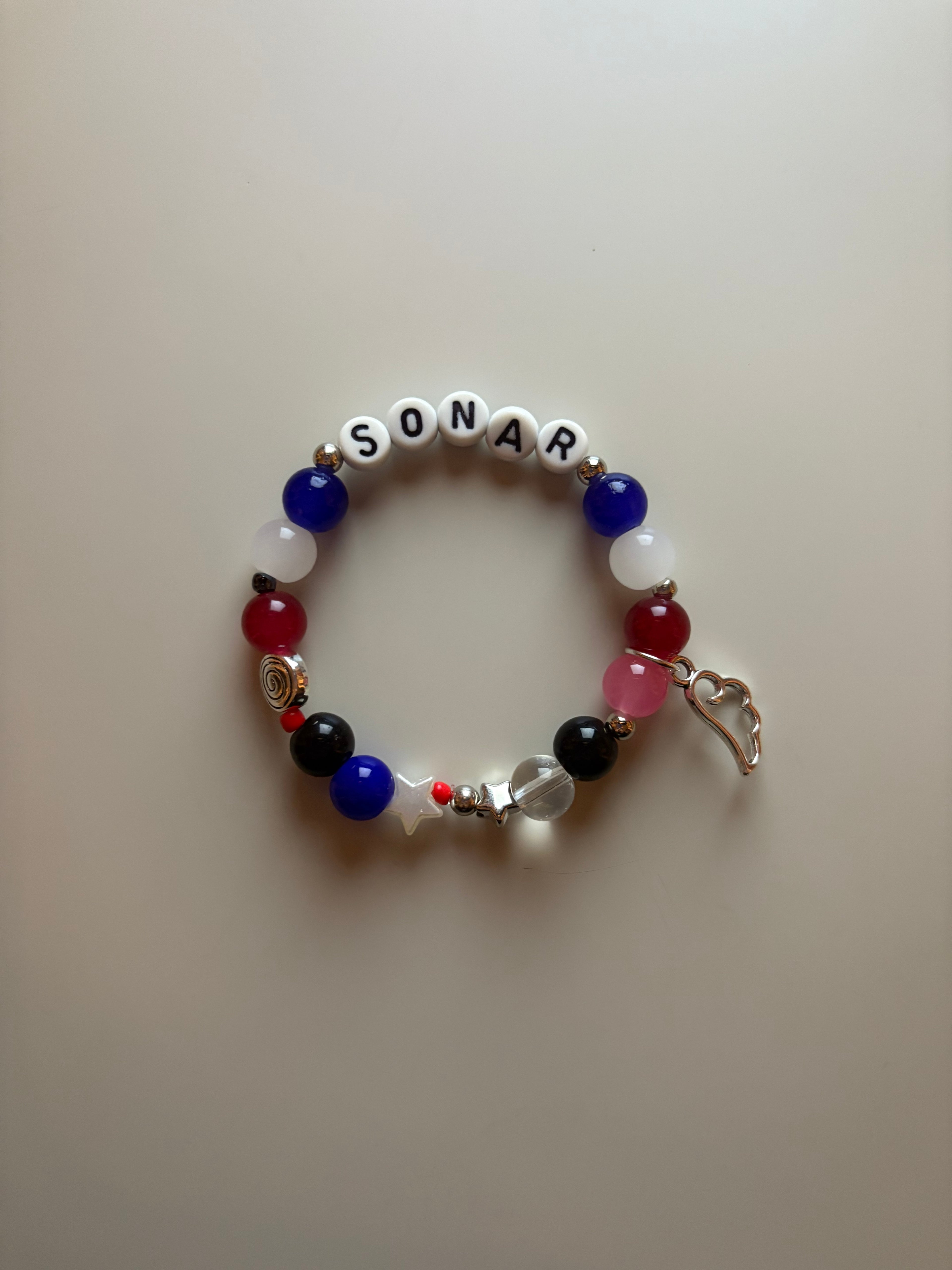 Sonar Dispatch inspired handmade bracelet