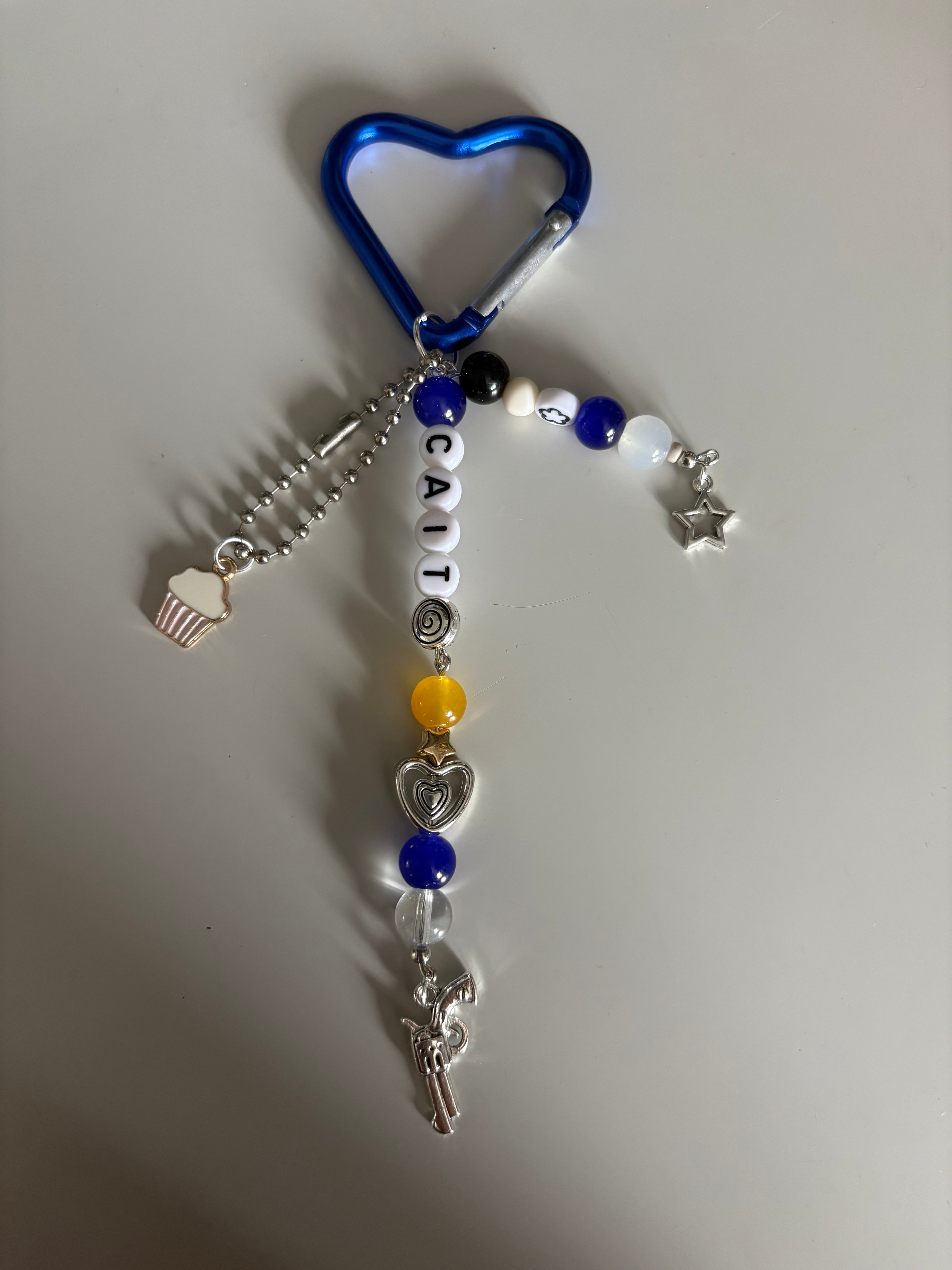 Caitlyn Kiramman Arcane and League of Legends inspired handmade keychain carabiner