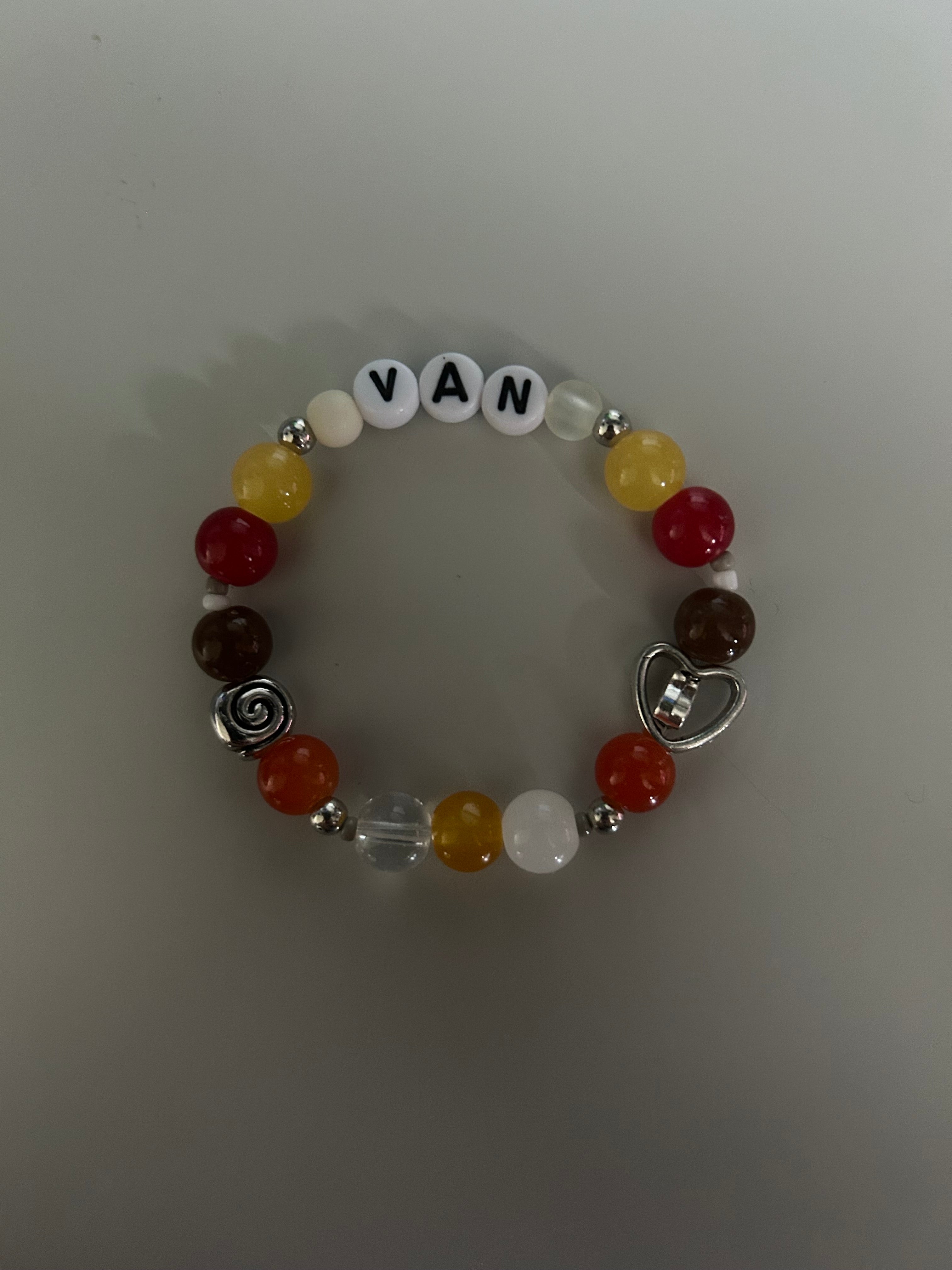 Van (Vanessa) Palmer Yellowjacket’s inspired handmade bracelet
