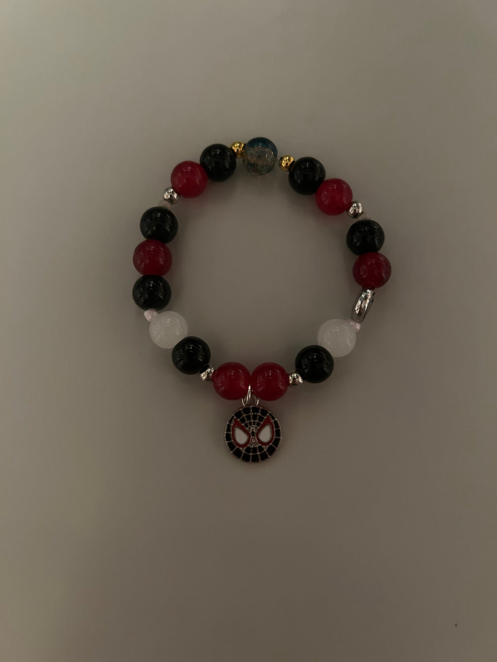 Miles Morales Spider-Man marvel inspired handmade bracelet