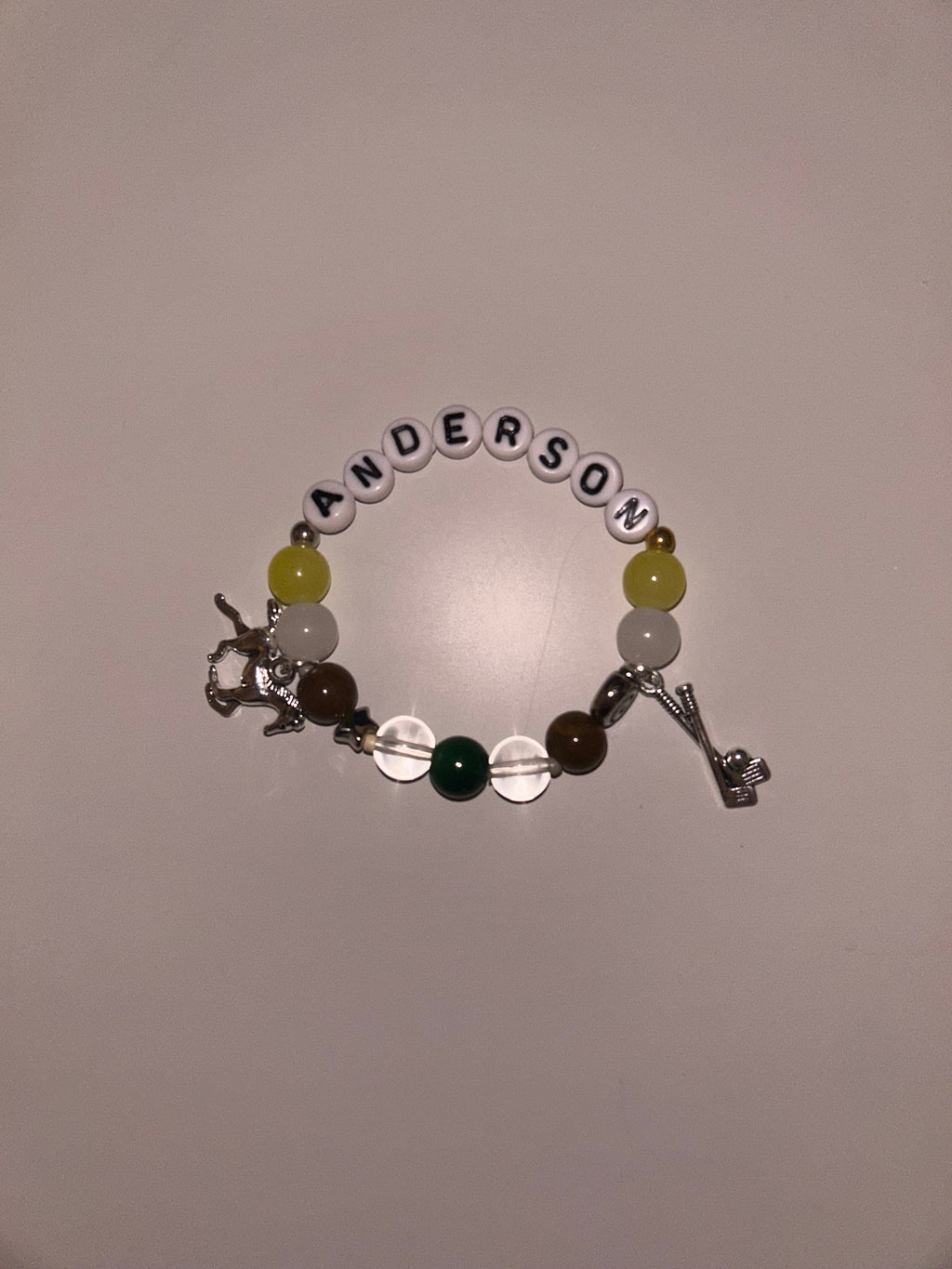Abby Anderson inspired handmade bracelet