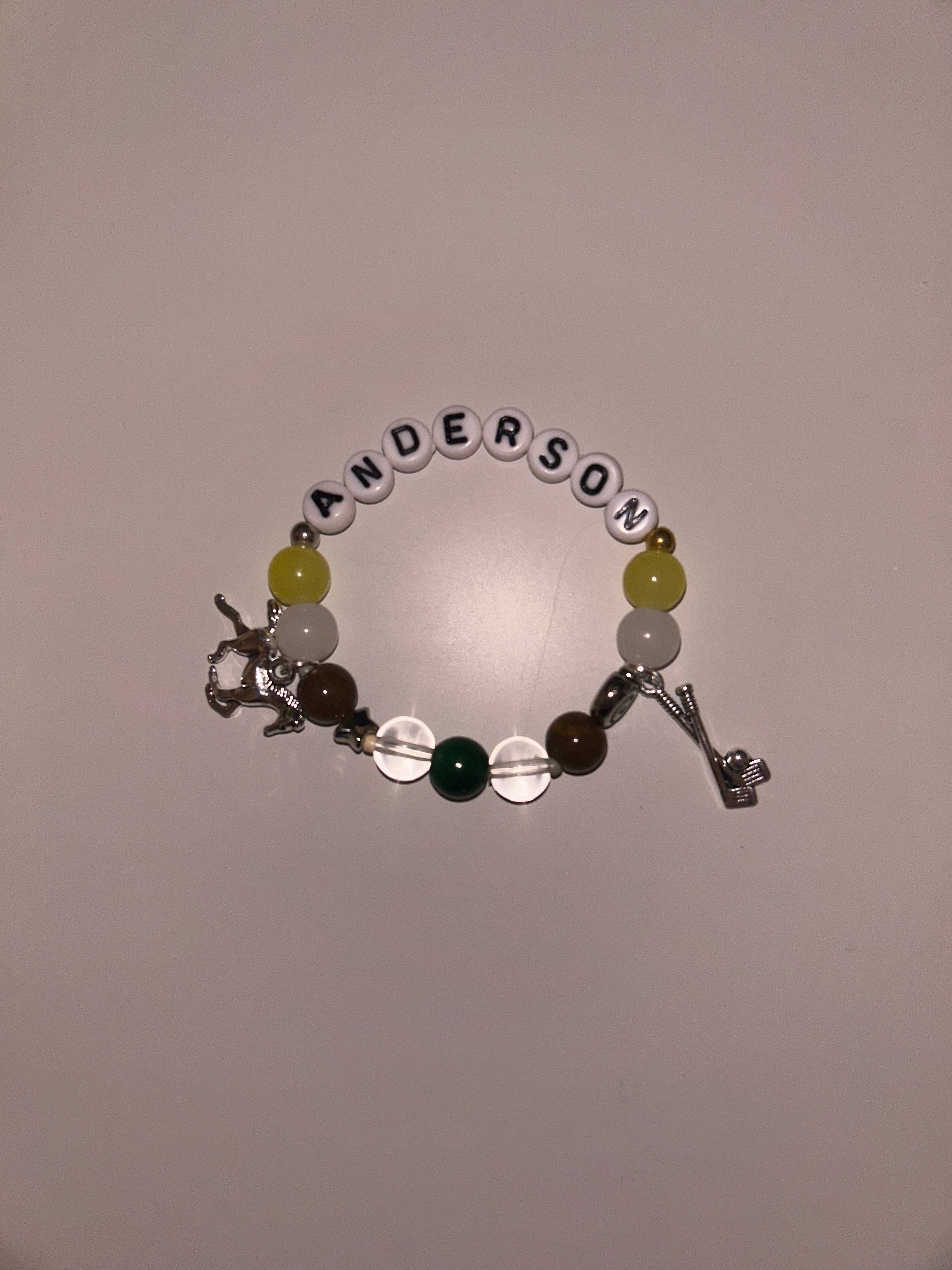 Abby Anderson inspired handmade bracelet