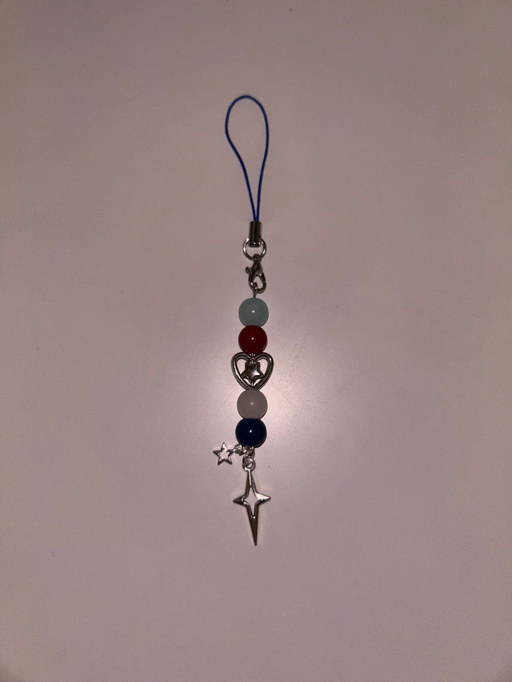 Steve Rogers Captain America inspired handmade phone charm