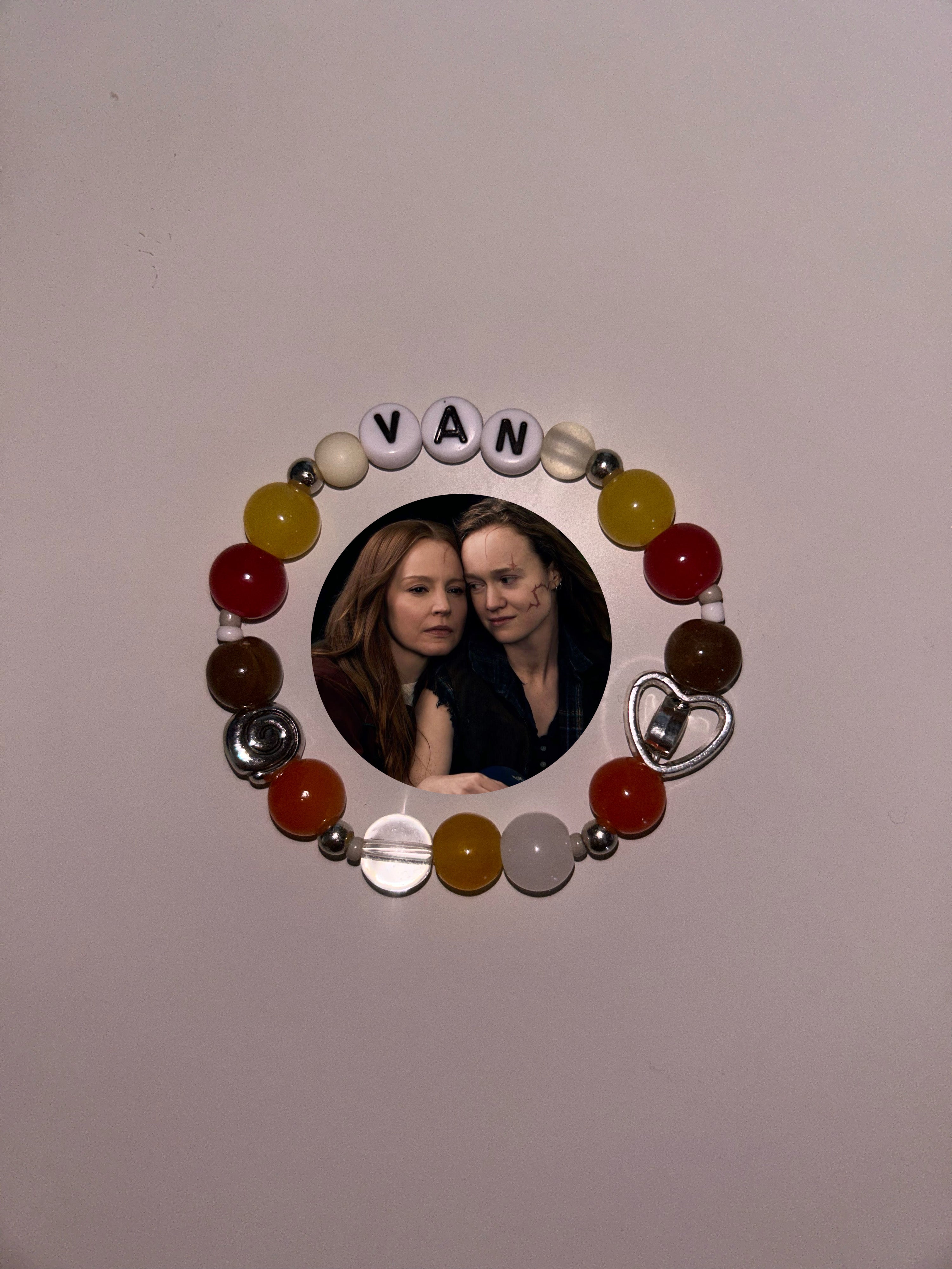 Van (Vanessa) Palmer Yellowjacket’s inspired handmade bracelet