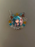 Isha Arcane and League of Legends inspired handmade bracelet