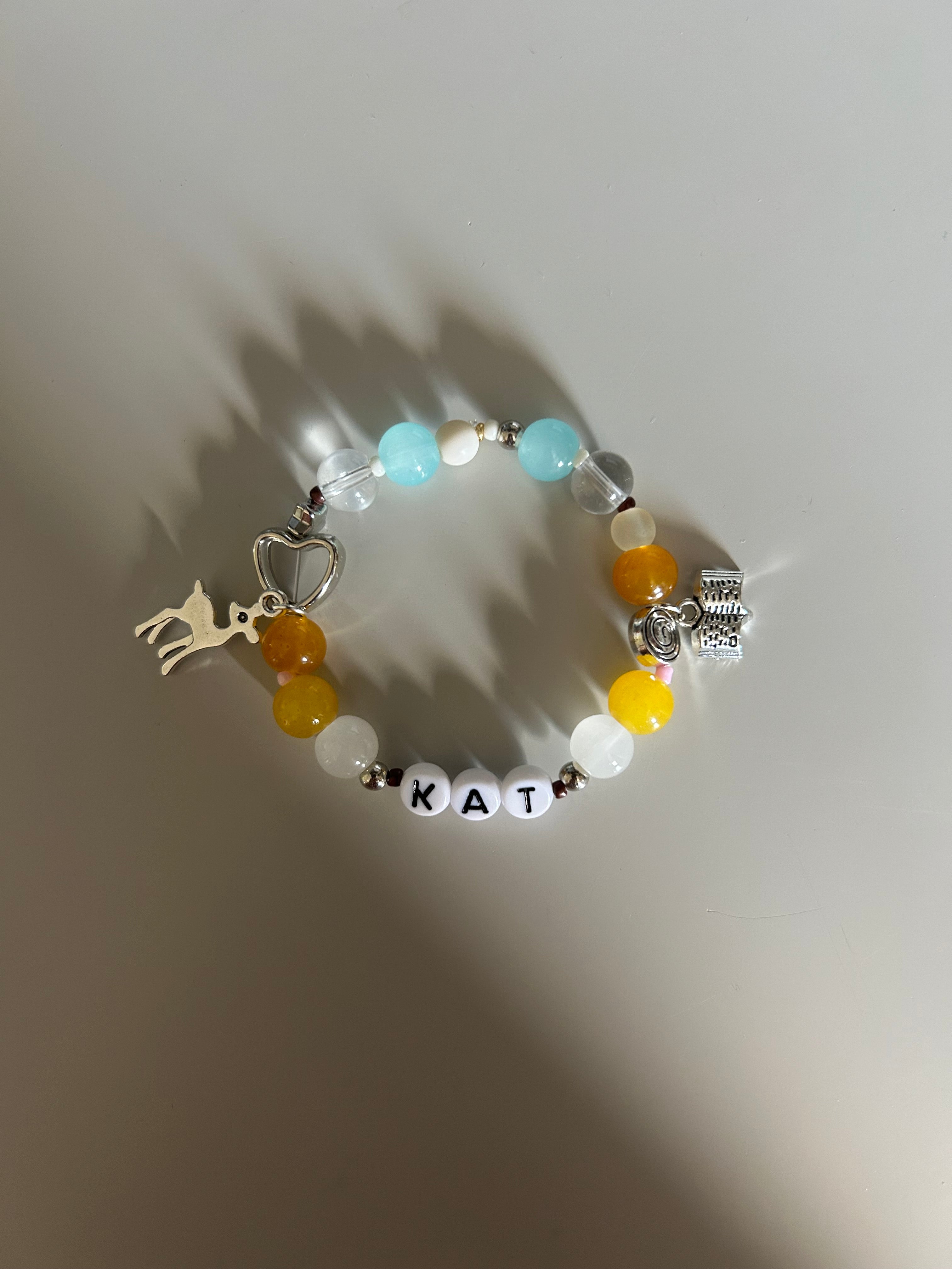 Kat Lost Records Bloom and Rage inspired handmade bracelet