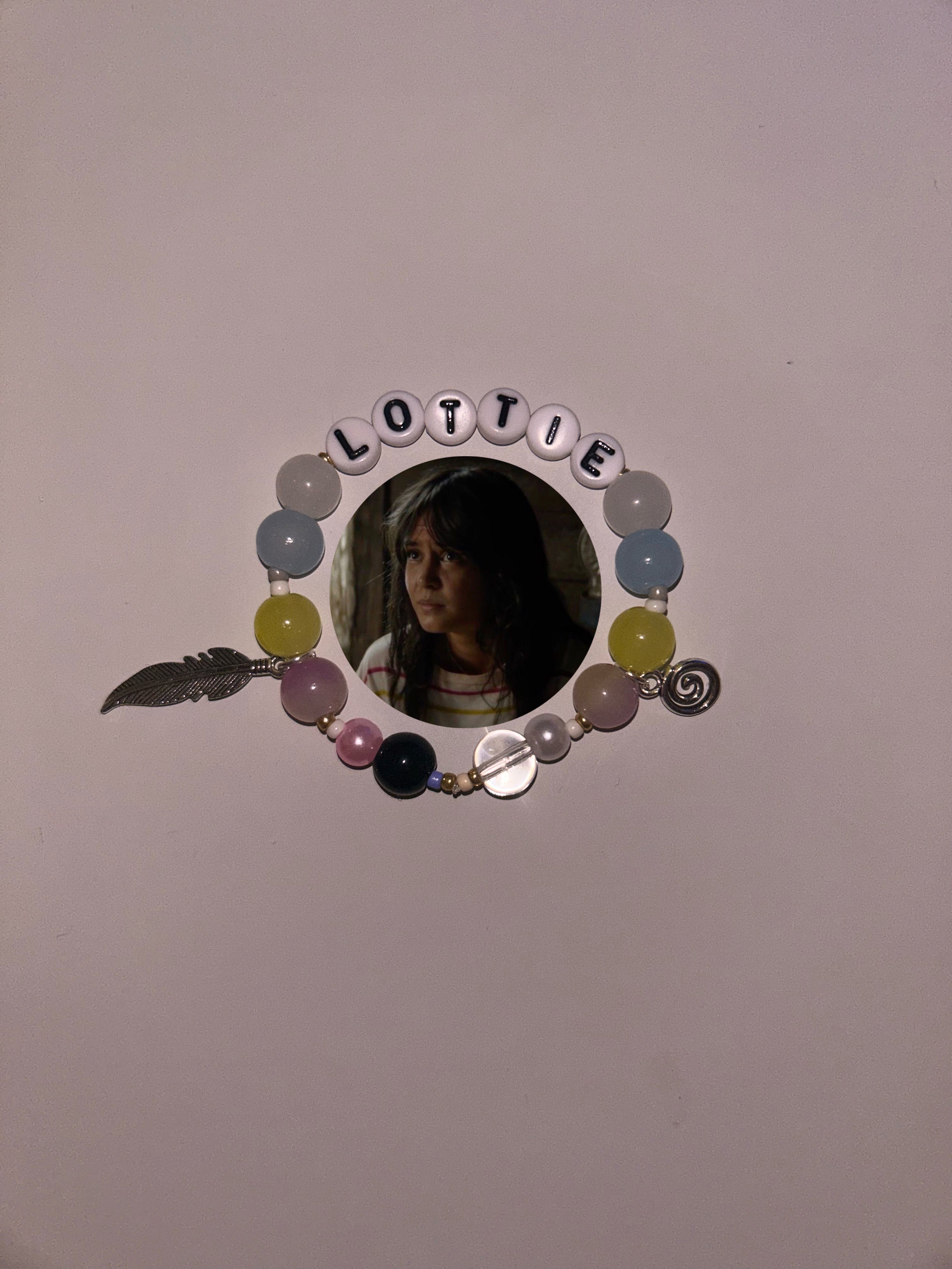 Lottie Matthews Yellowjackets inspired handmade bracelet