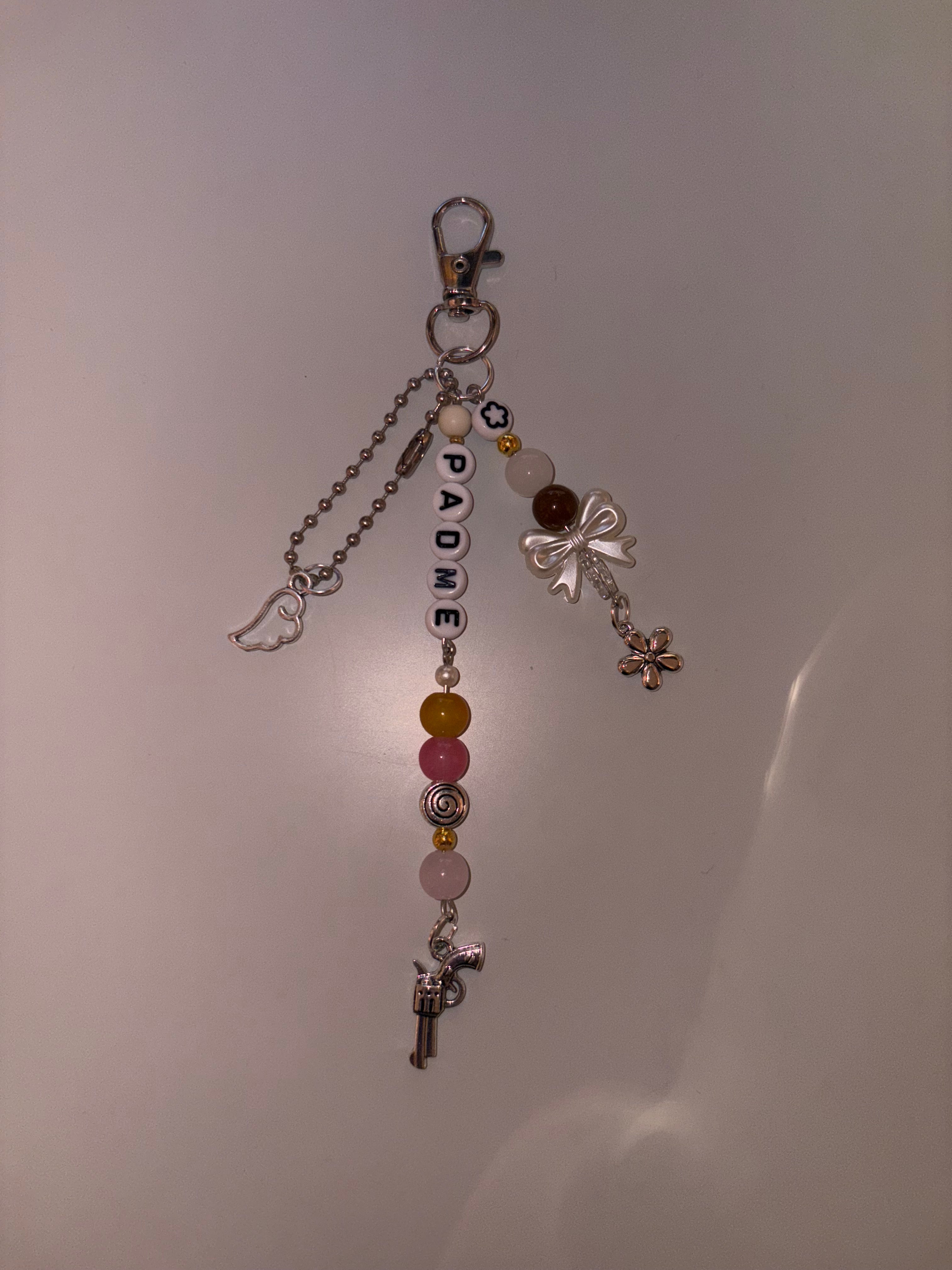 Padme Amidala Star Wars inspired handmade keychain