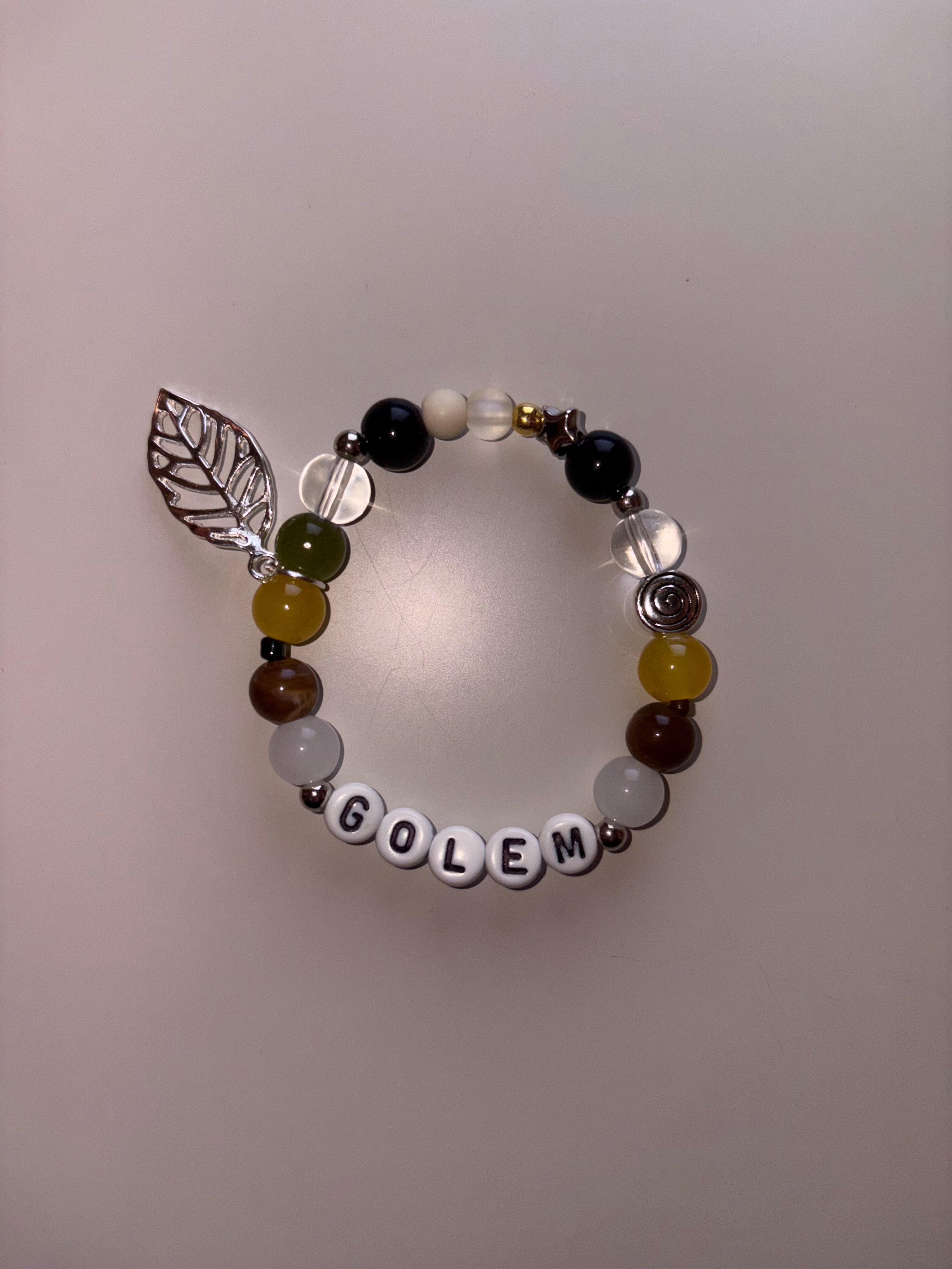 Golem Dispatch inspired handmade bracelet