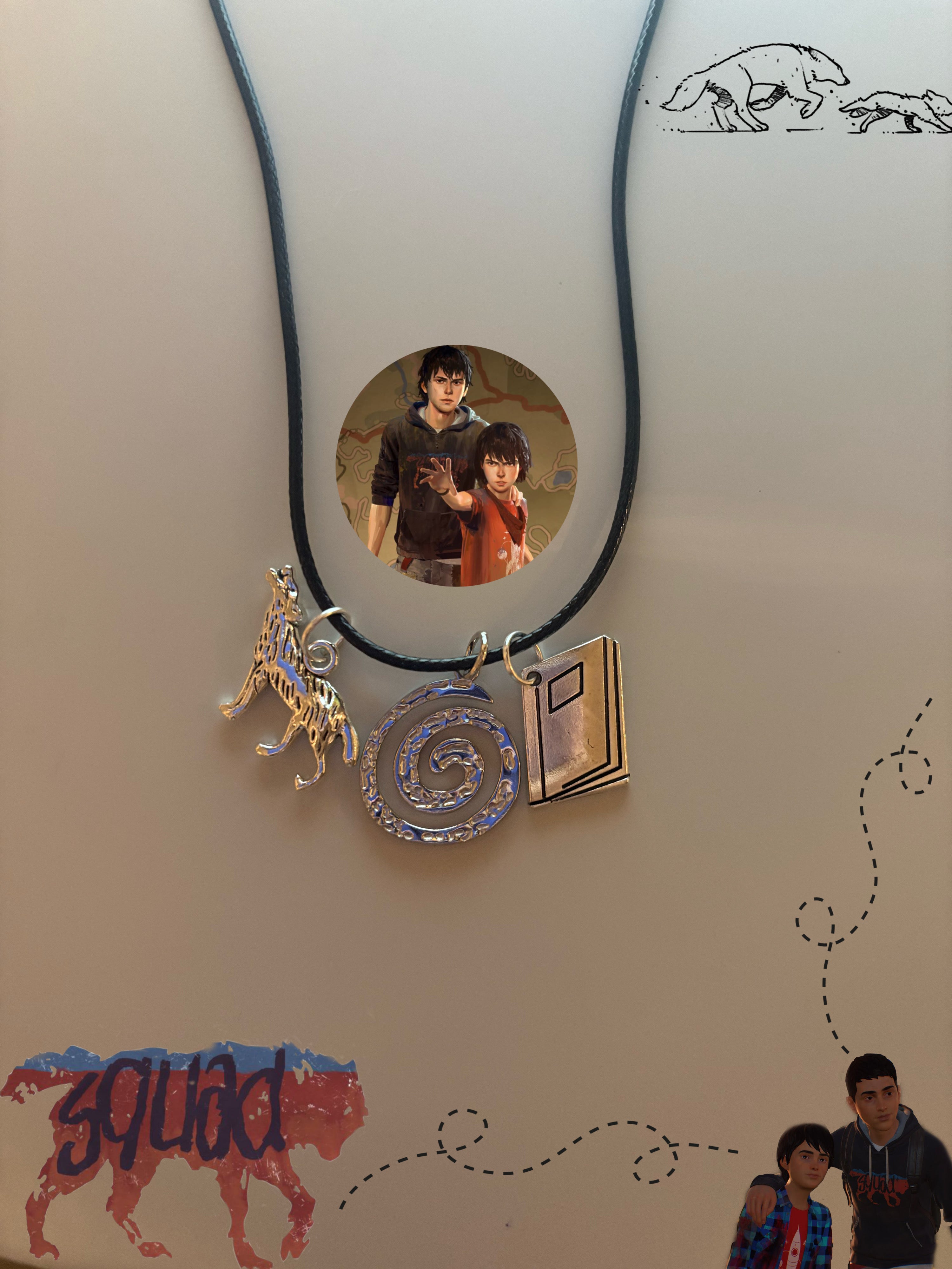 Life is Strange 2 video game inspired handmade necklace