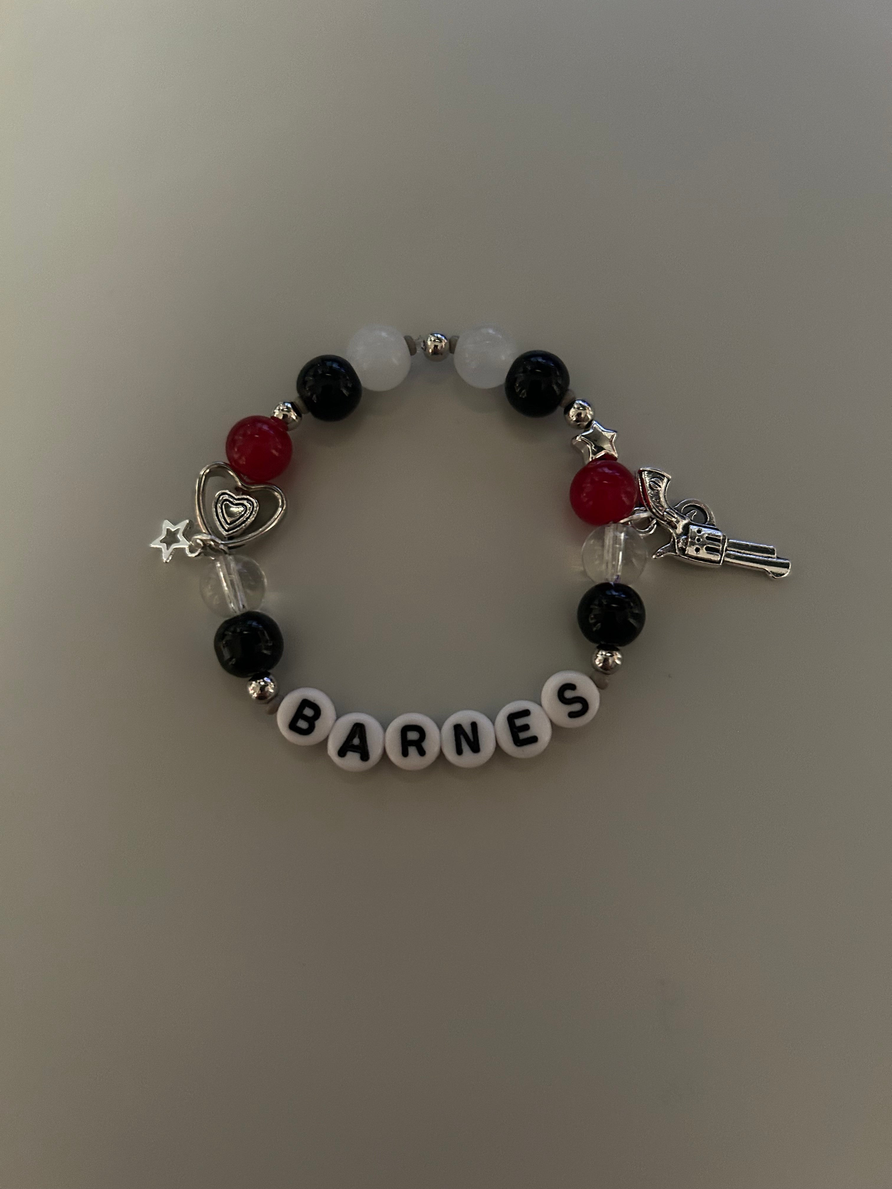 Bucky Barnes inspired handmade bracelet