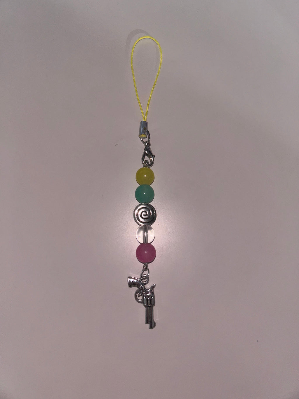 Cyberpunk 2077 inspired handmade phone charm