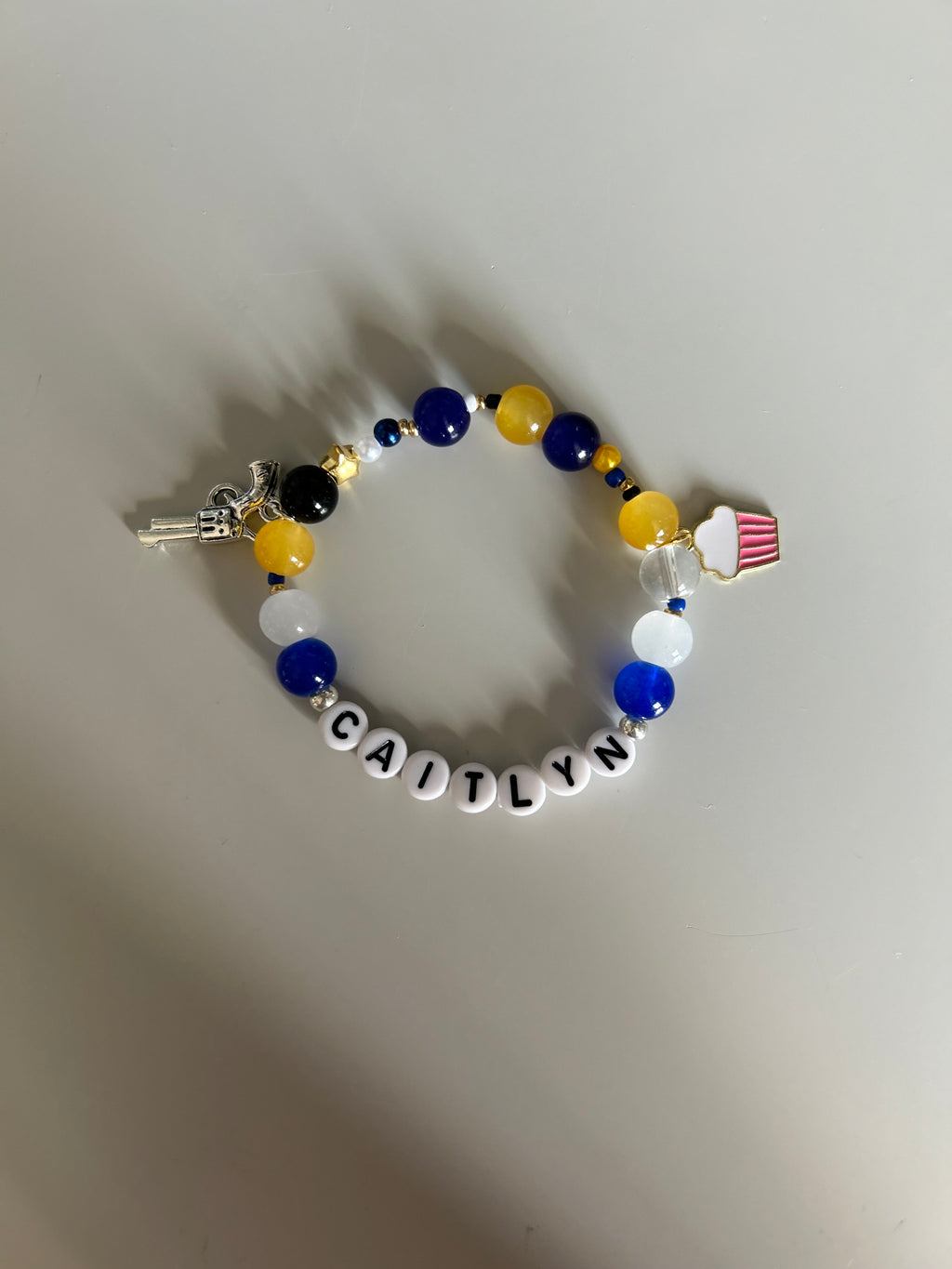 Caitlyn Kiramman Arcane and League of Legends inspired handmade bracelet