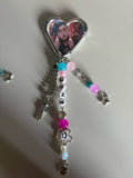 Jinx Arcane and League of Legends inspired handmade keychain carabiner