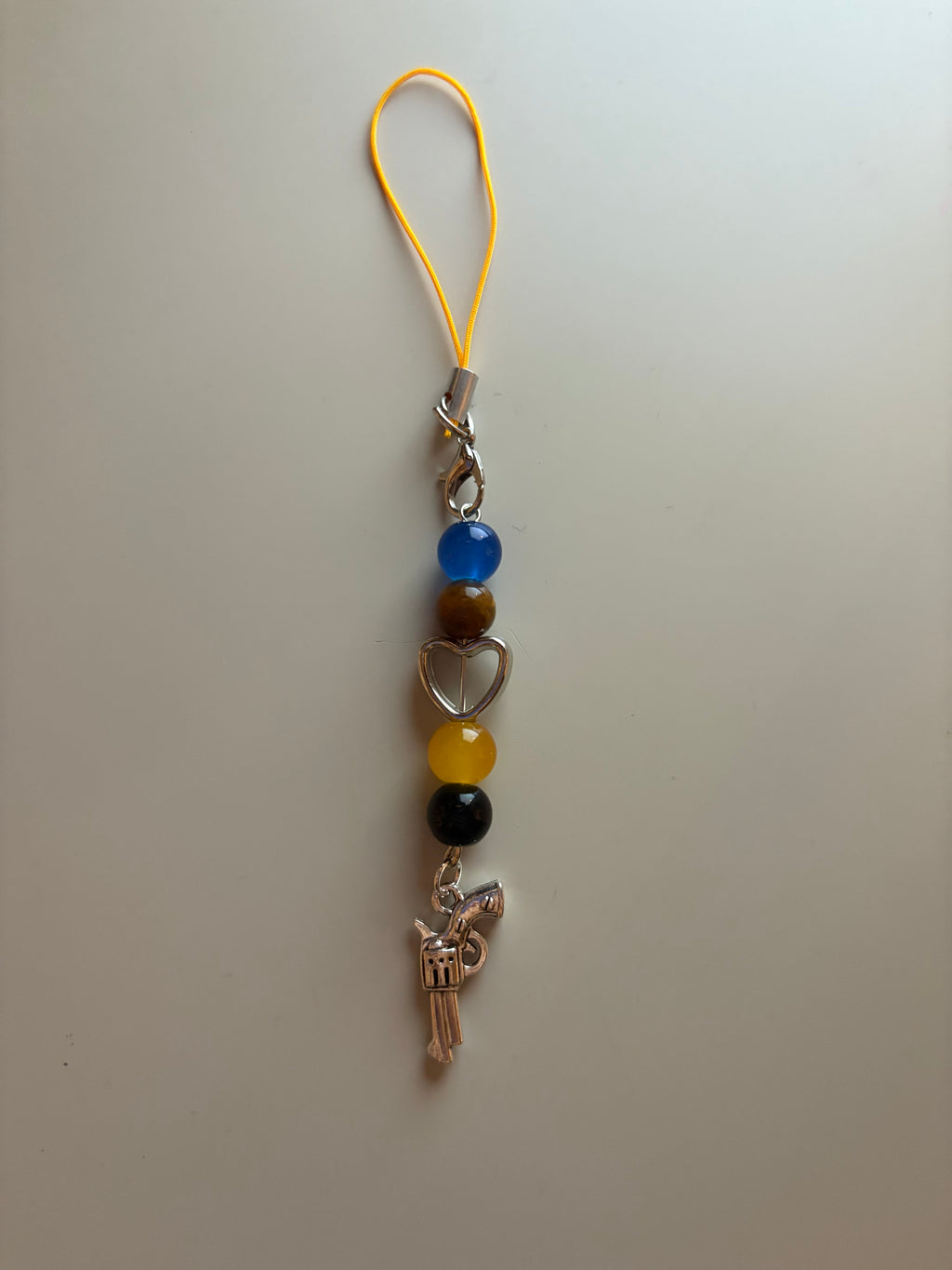 Lee Everett The Walking Dead video game inspired handmade phone charm