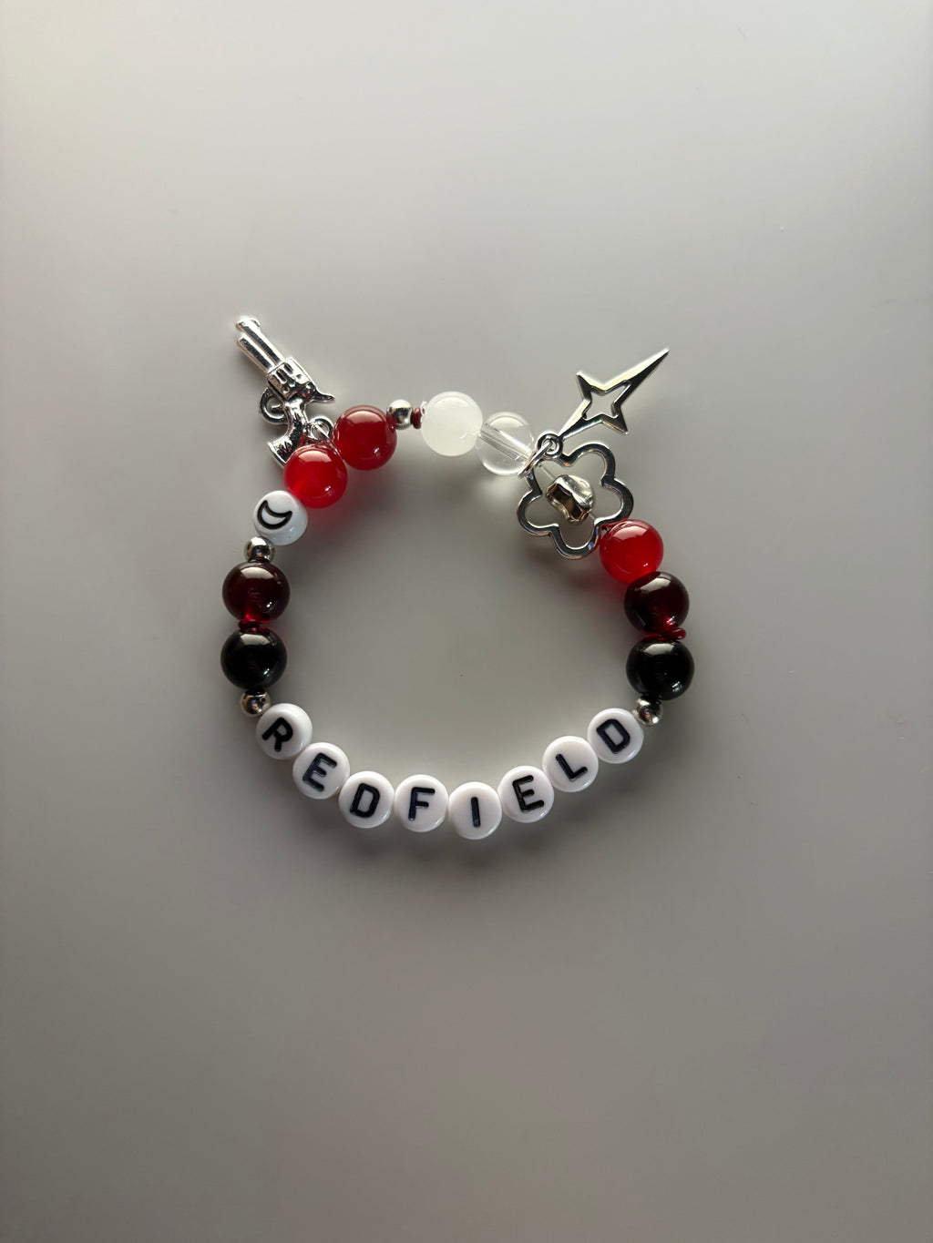 Claire Redfield Resident Evil inspired handmade bracelet