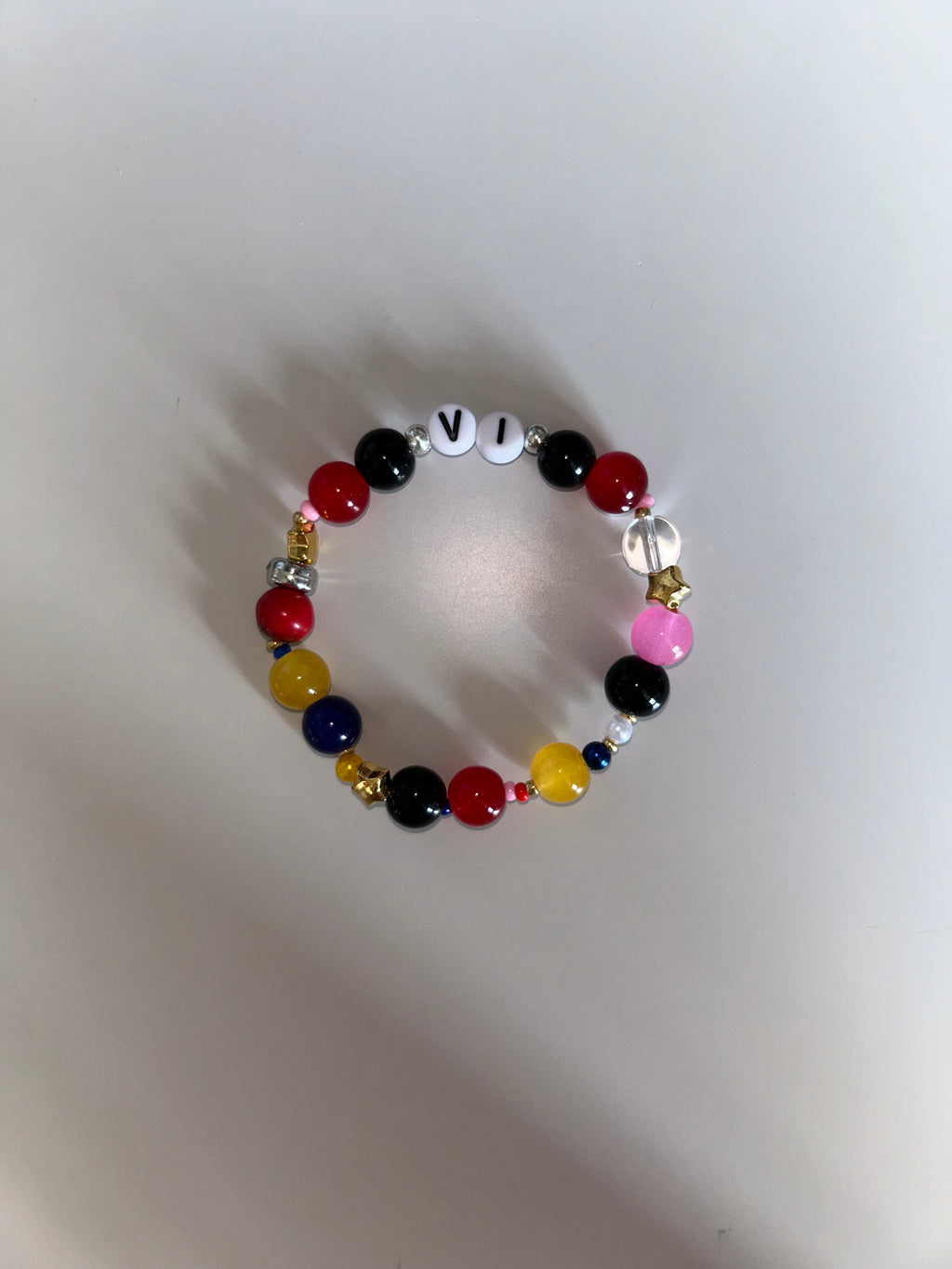 Vi ‘Violet’ Arcane and League of Legends inspired handmade bracelet