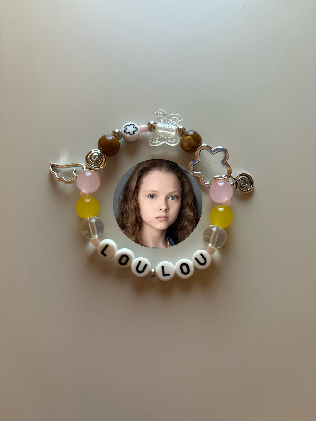 Lou Lou The Hunger Games Sunrise On The Reaping inspired handmade bracelet