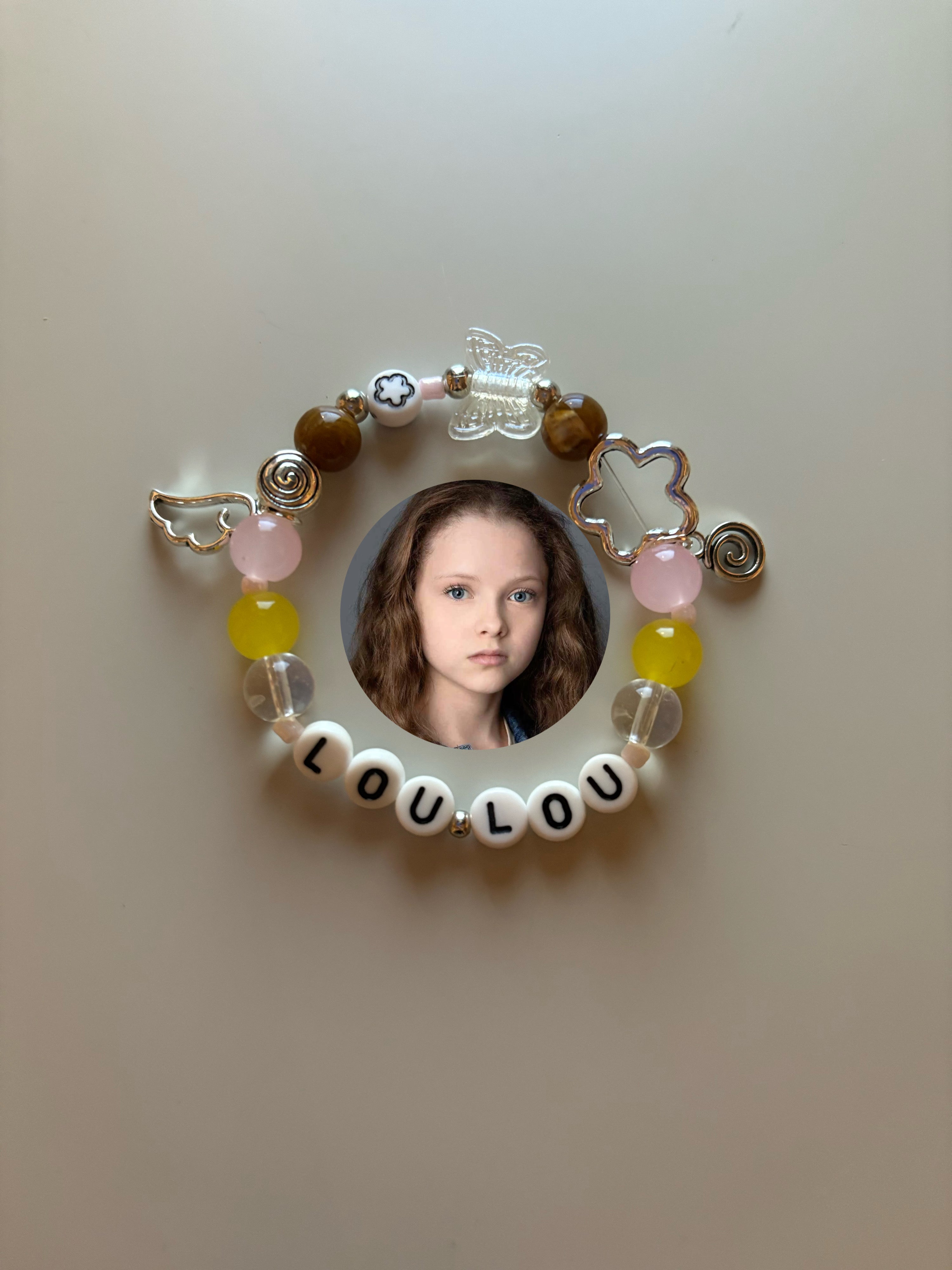 Lou Lou The Hunger Games Sunrise On The Reaping inspired handmade bracelet