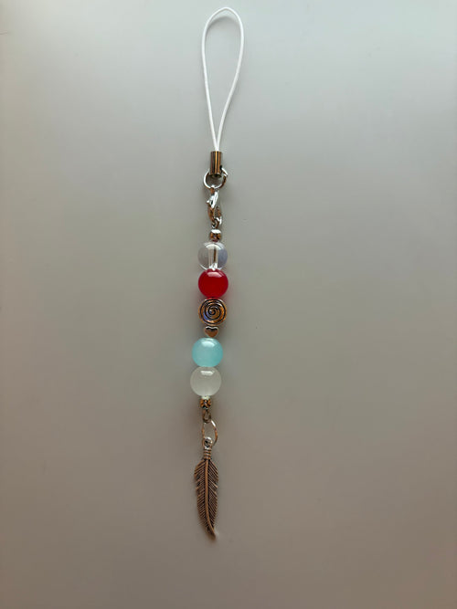 Rachel Amber Life Is Strange Inspired handmade beaded and charmed phone charm