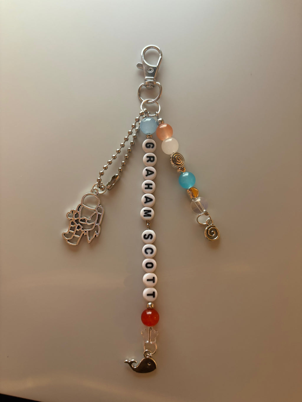 Grahamscott custom inspired handmade keychain