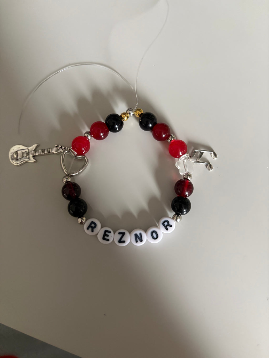 Trent Reznor inspired custom handmade bracelet