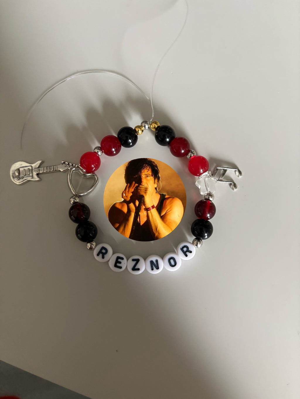 Trent Reznor inspired custom handmade bracelet