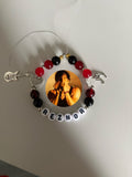 Trent Reznor inspired custom handmade bracelet