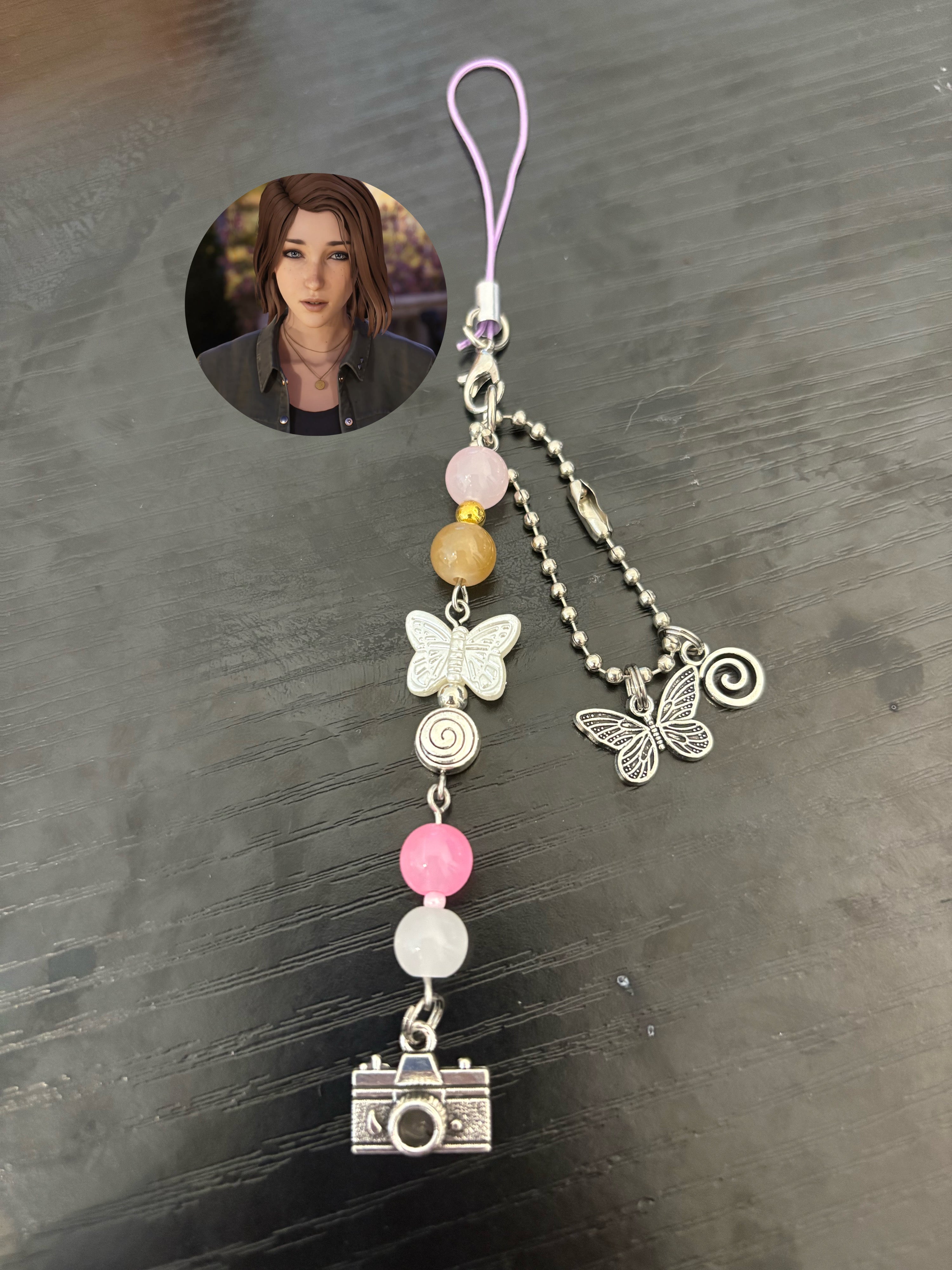 Max Caulfield reunion custom inspired handmade keychain