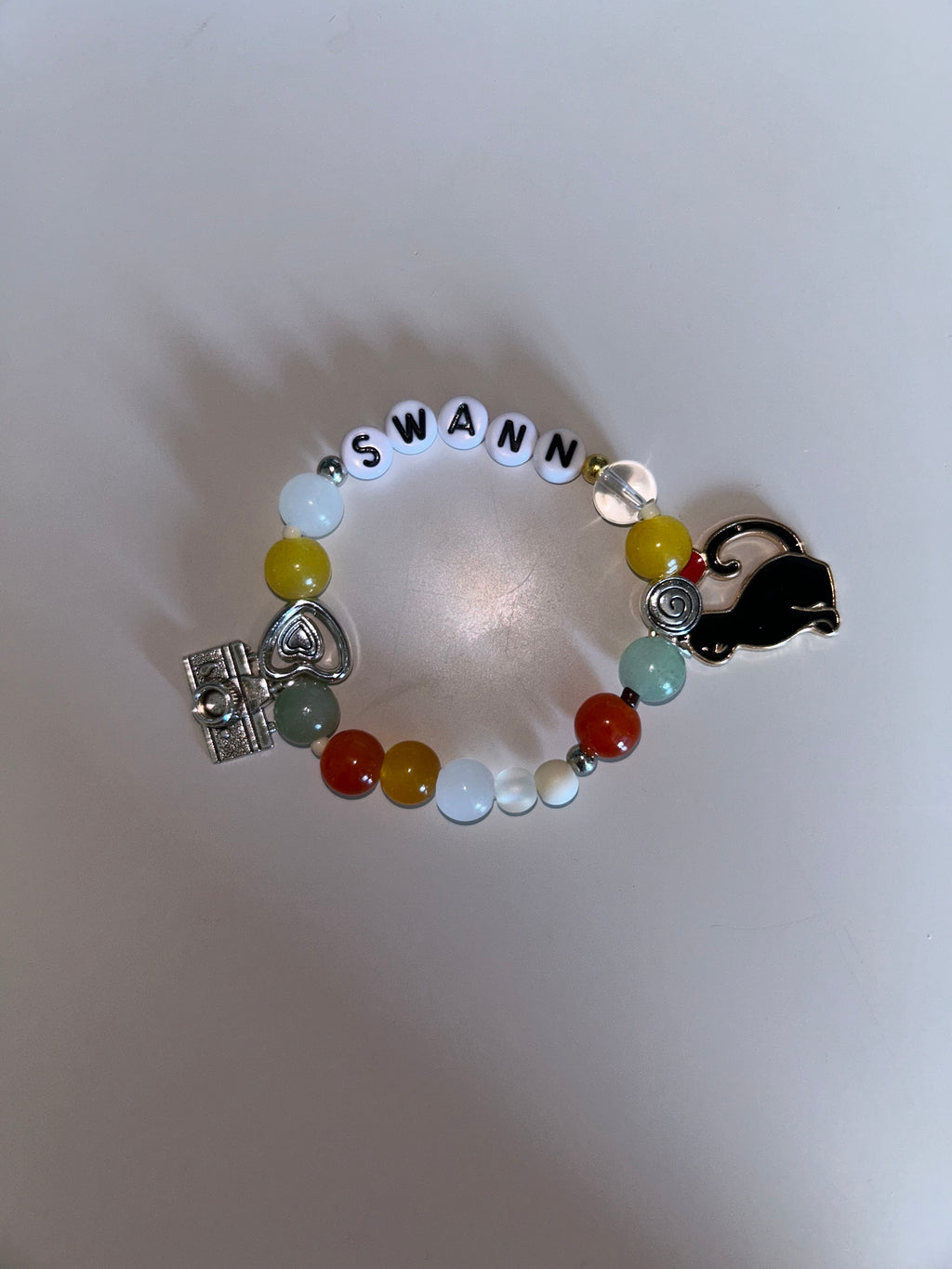 Swann Lost Records Bloom and Rage inspired handmade bracelet