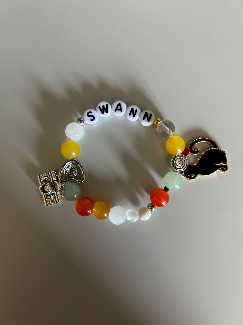 Swann Lost Records Bloom and Rage inspired handmade bracelet