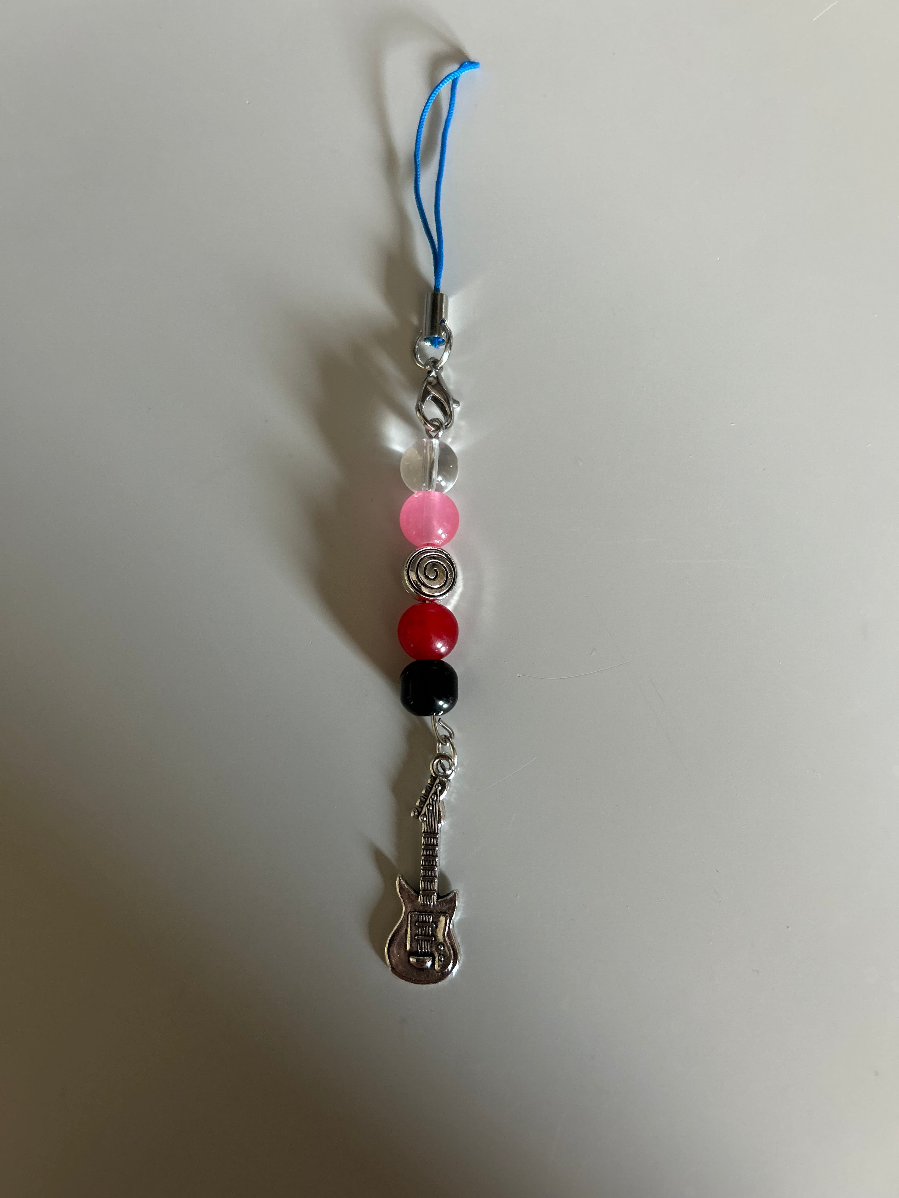 Nora Lost Records Bloom and Rage inspired handmade phone charm