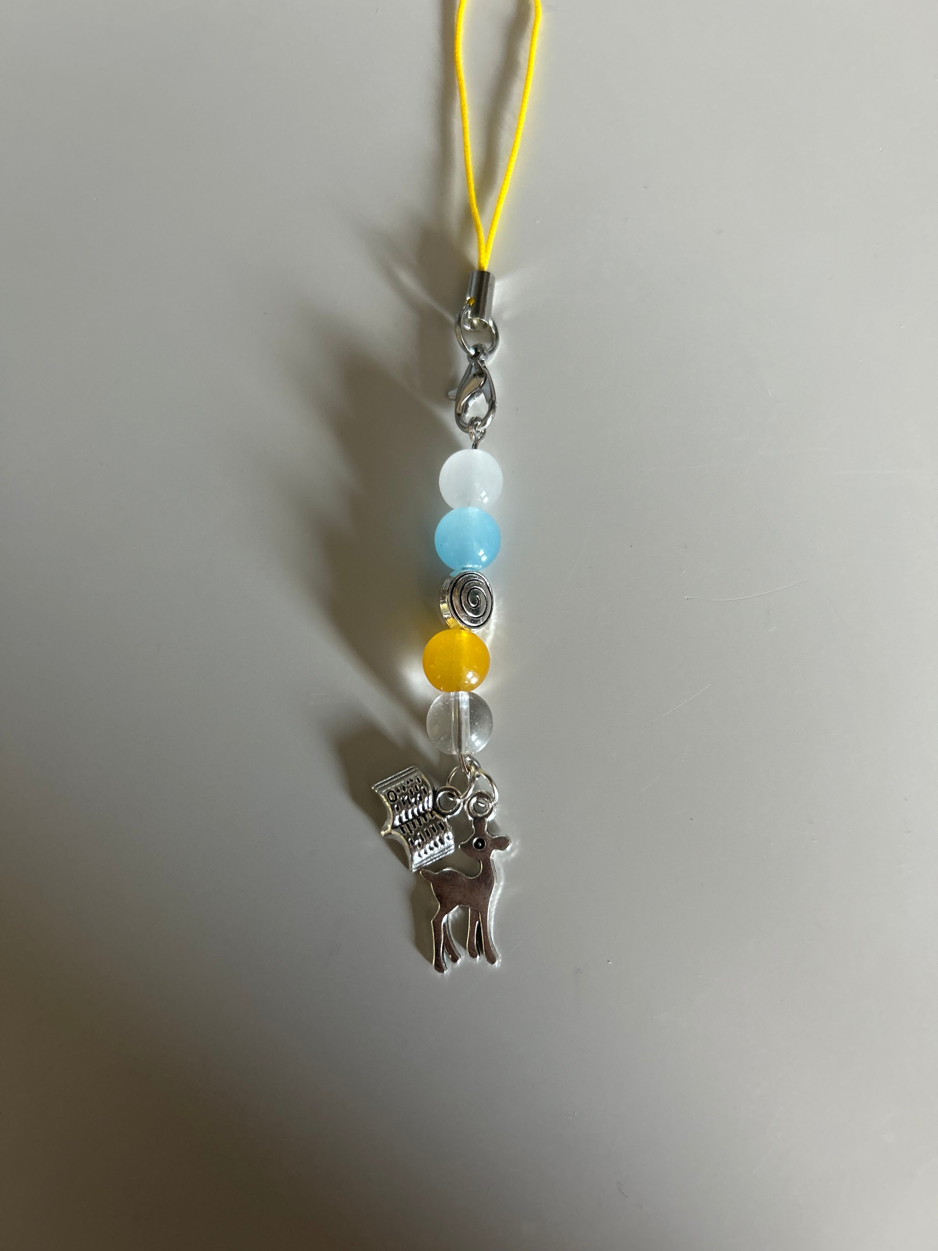 Kat Lost Records Bloom and Rage inspired handmade phone charm